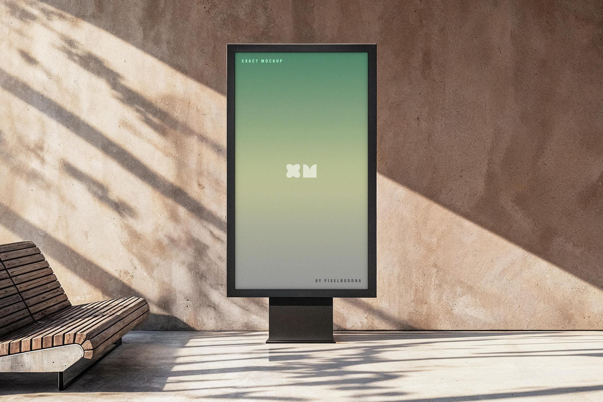 Outdoor Digital Signage Mockup