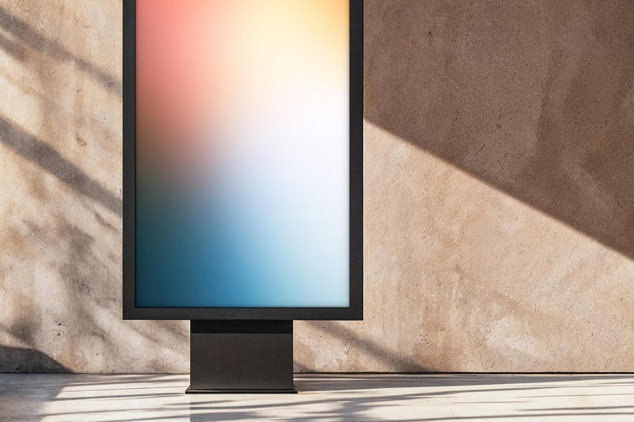 Outdoor Digital Signage Mockup