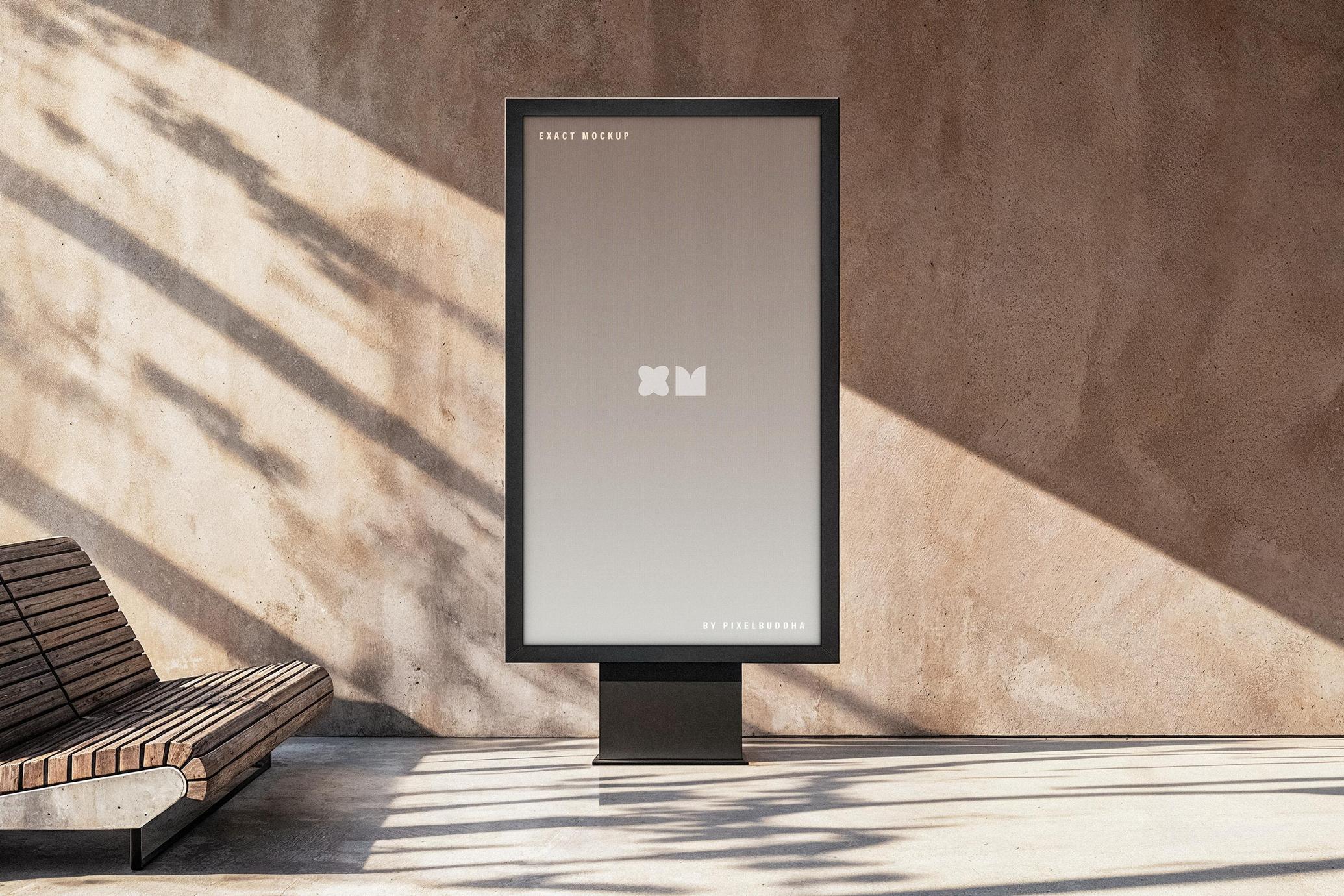 Outdoor Digital Signage Mockup