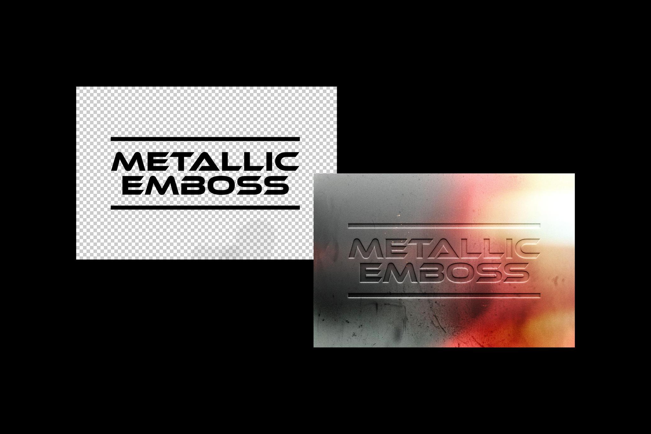 Metal Pressed Effect