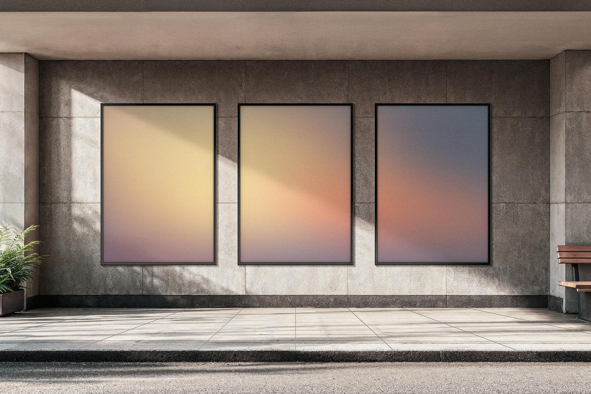 Uptown Outdoor Posters Mockup