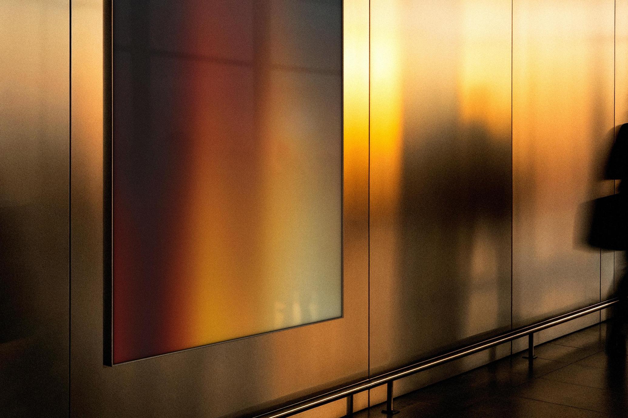 Framed Glass Poster Mockup