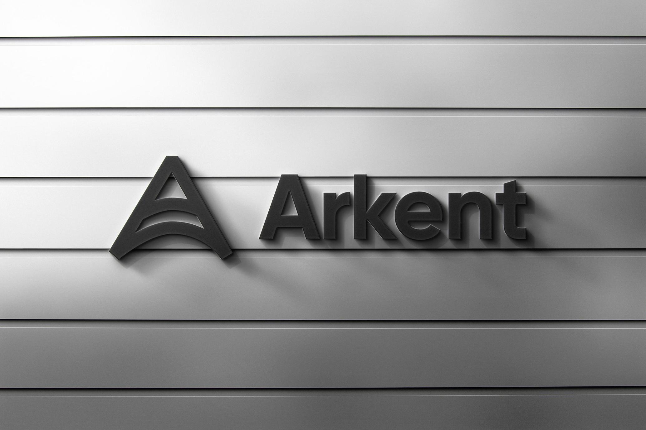 Slatted Panel Signage Mockup