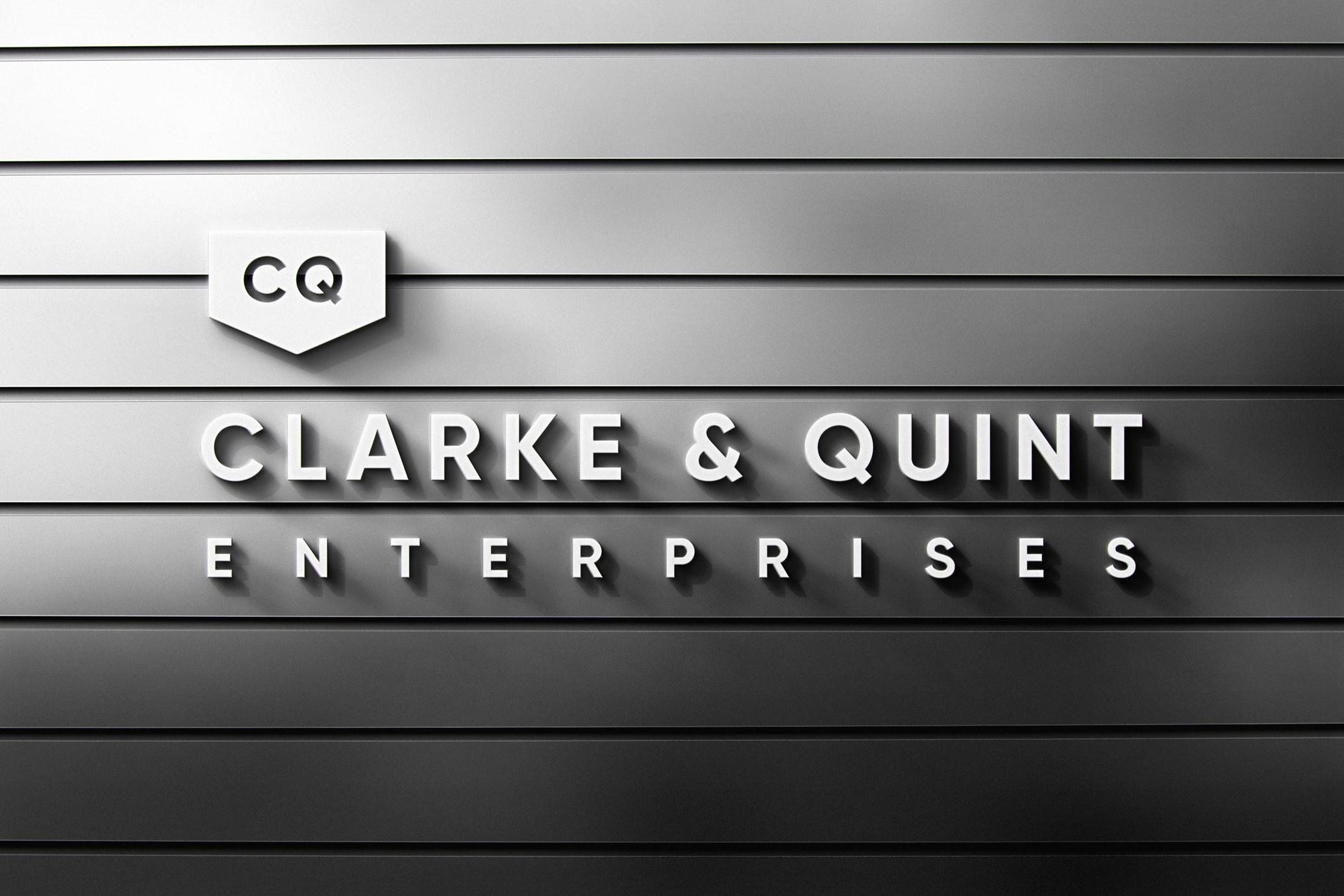 Slatted Panel Signage Mockup