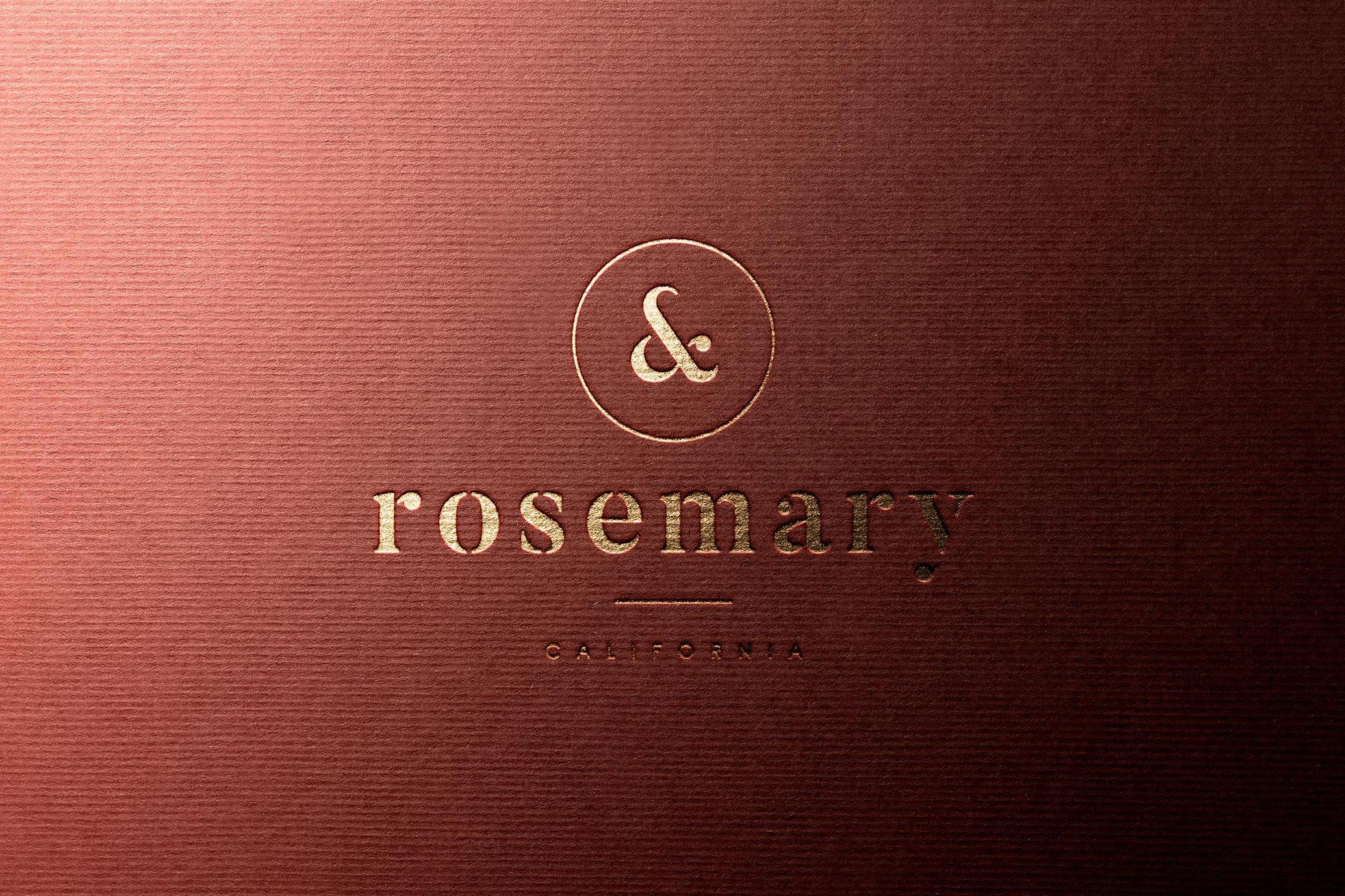 Hot Foil Stamp Logo Mockup
