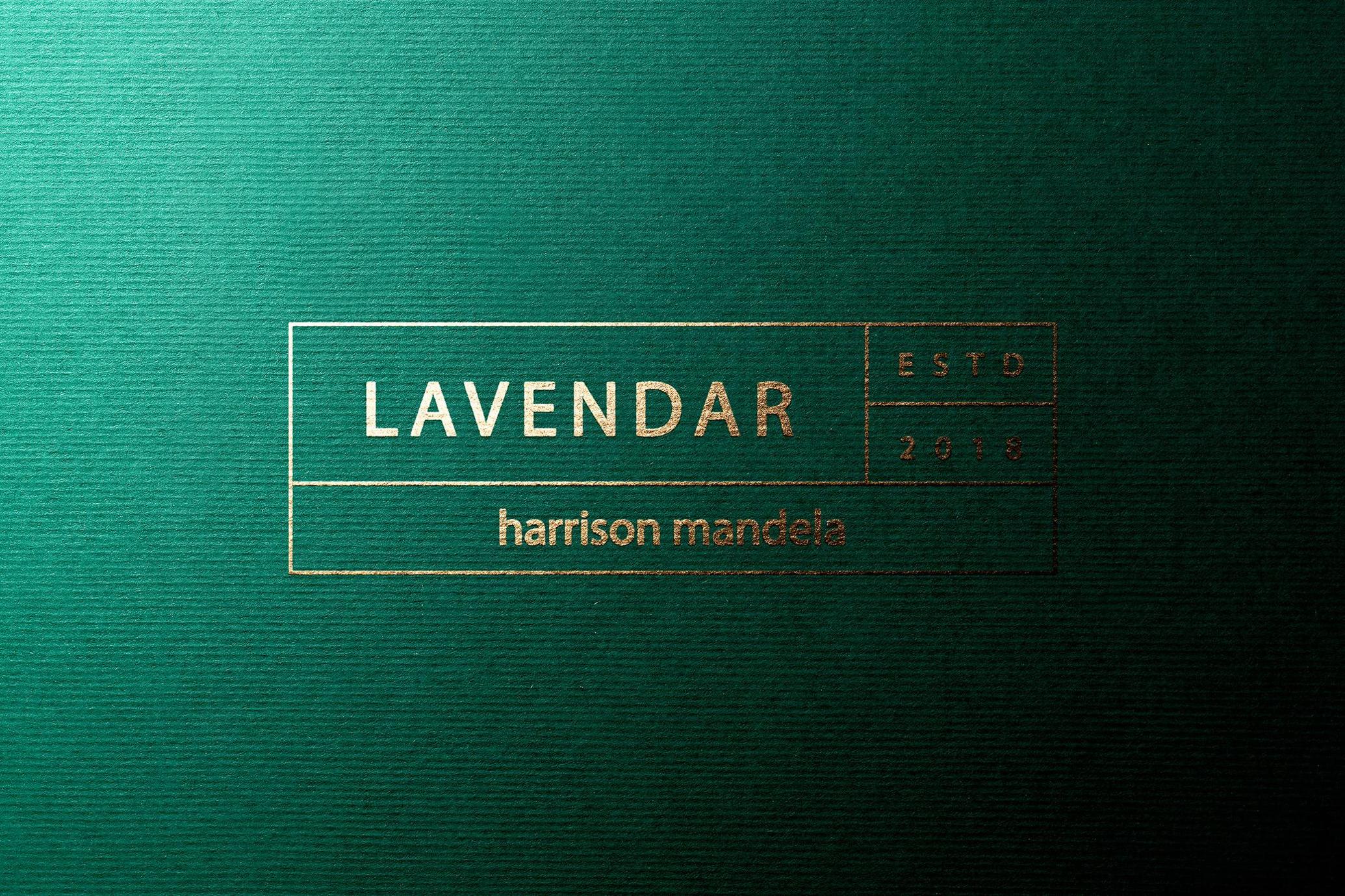 Hot Foil Stamp Logo Mockup