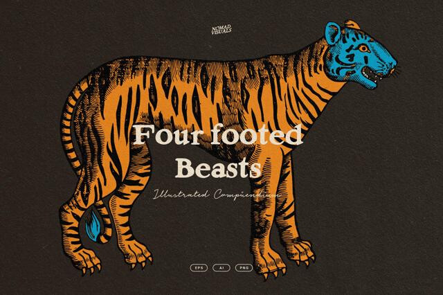 Four Footed Beasts and Animals