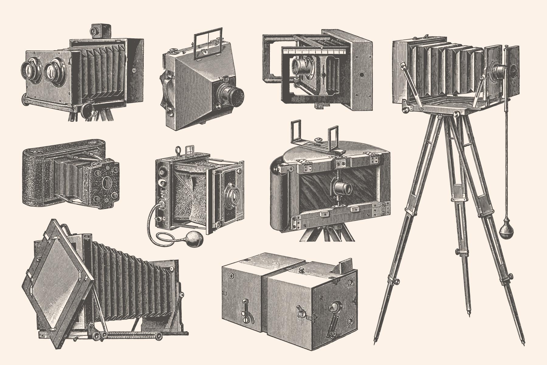 Photography – Vintage Illustration Set