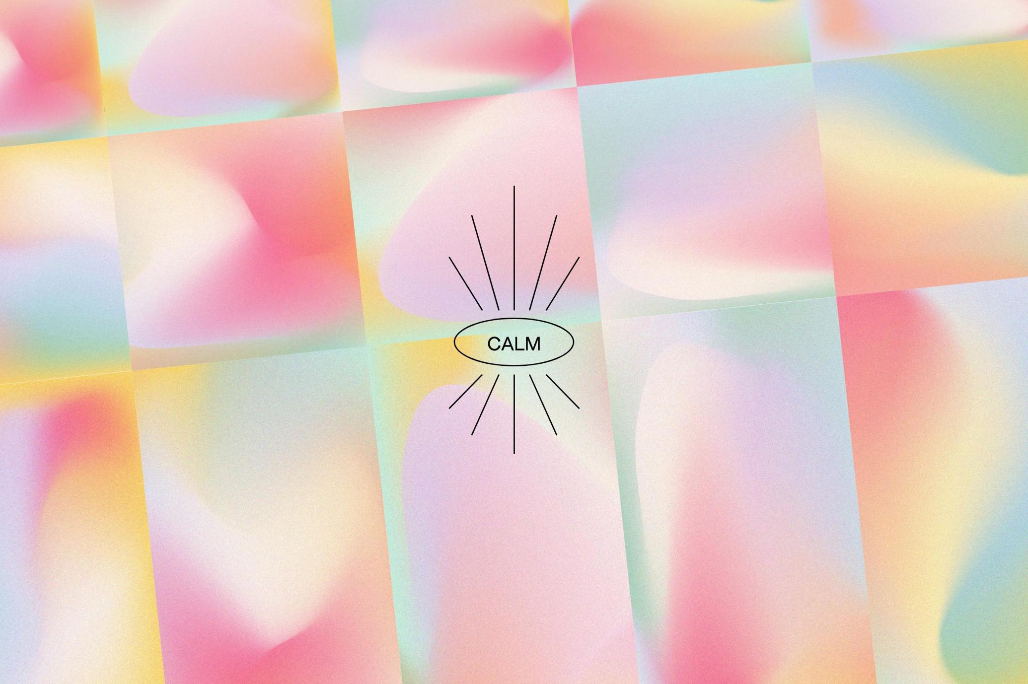 Angeles - Retro Gradients & Shapes