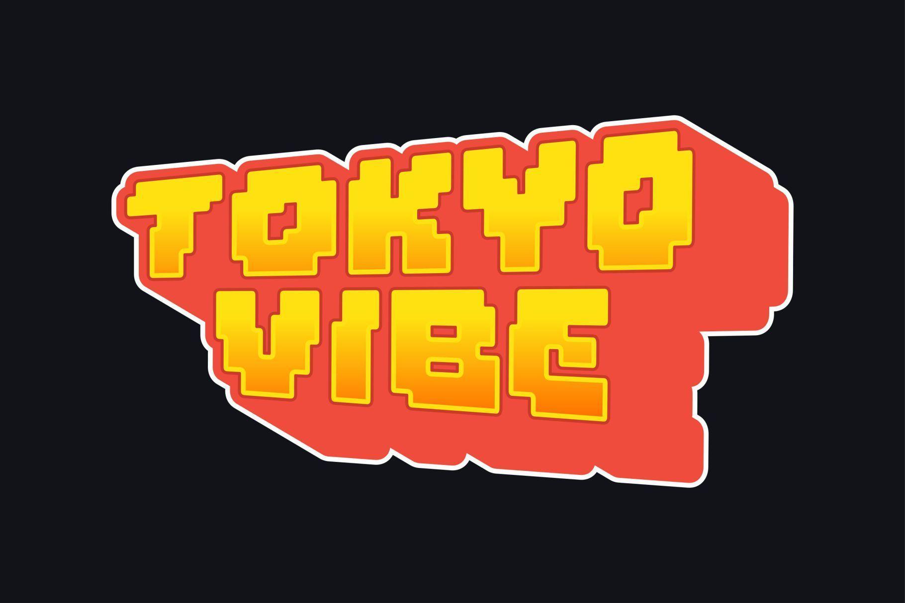 Recode HF Bold Pixel Typeface