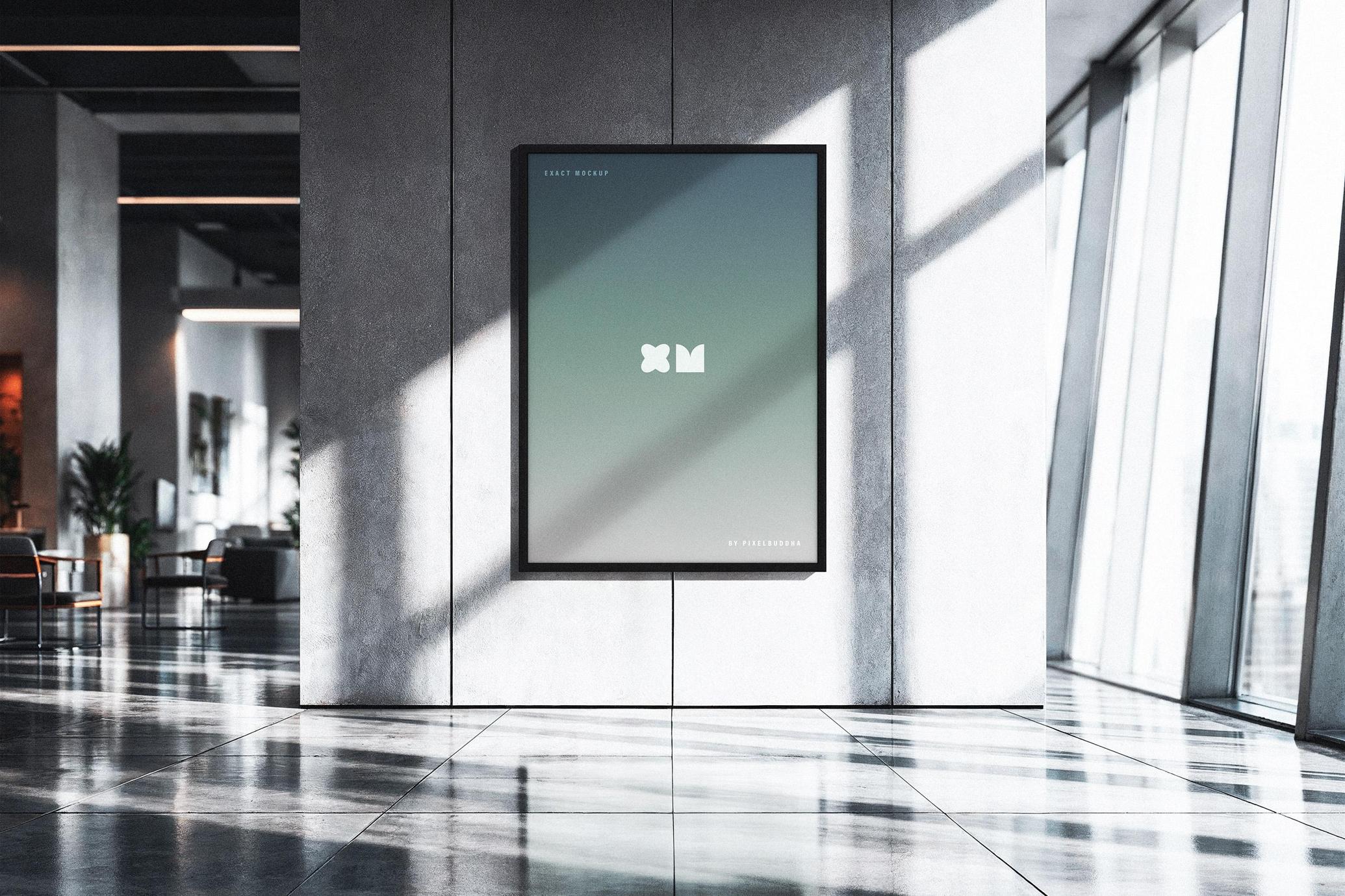 Office Poster Mockup