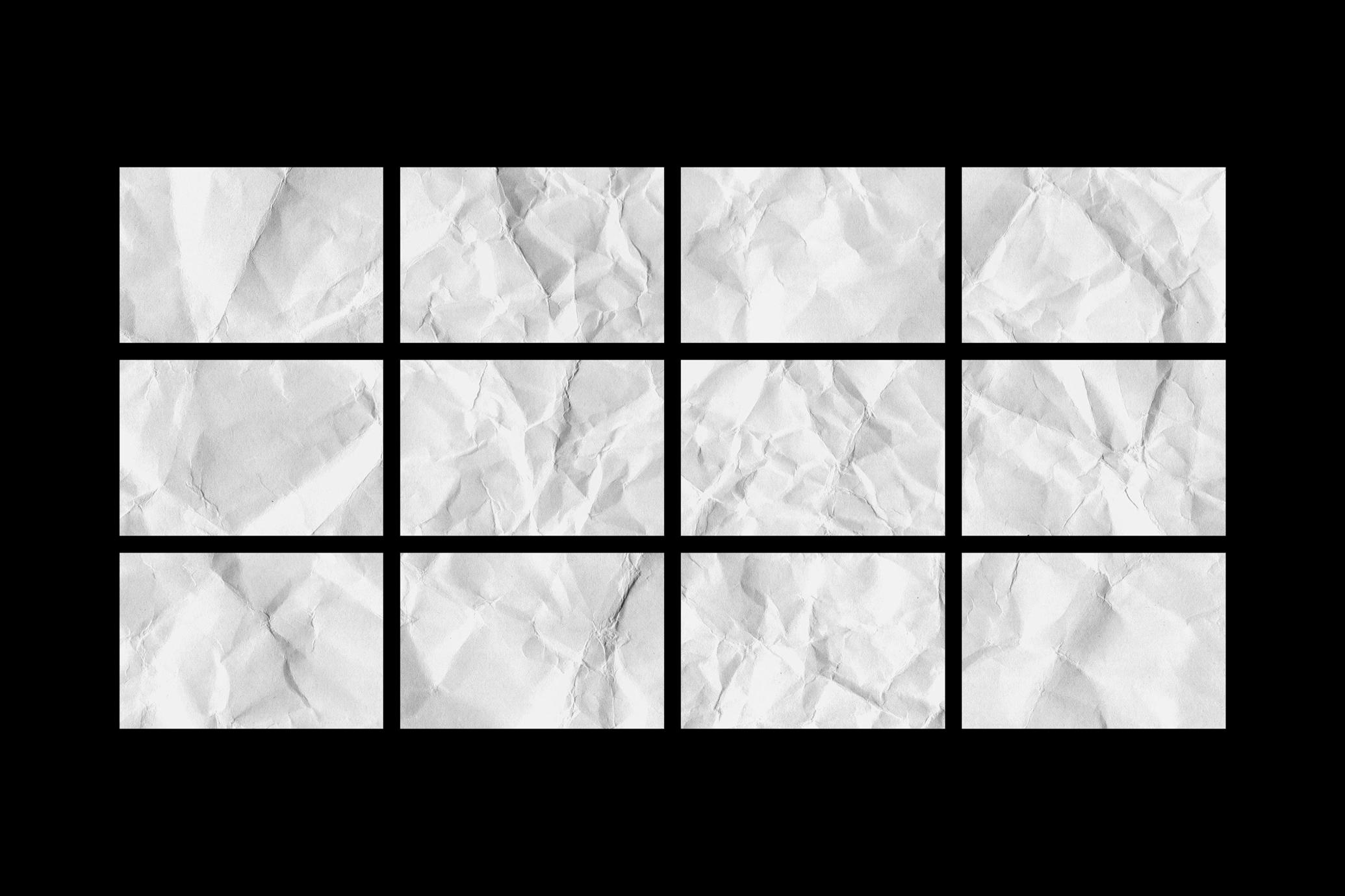 Crumpled Paper Textures Collection