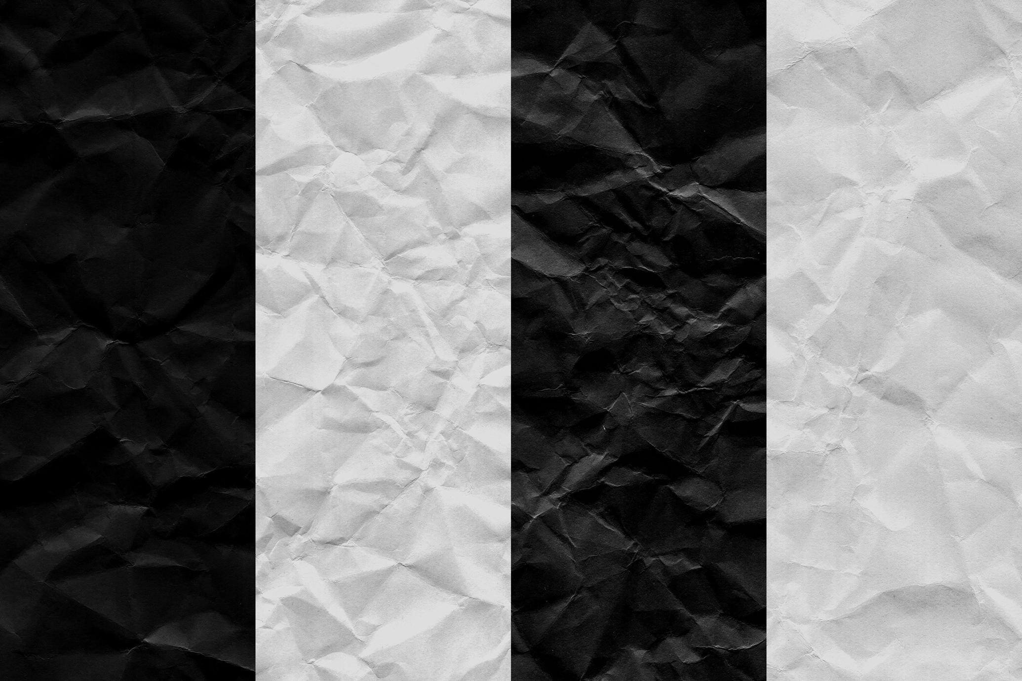 Crumpled Paper Textures Collection