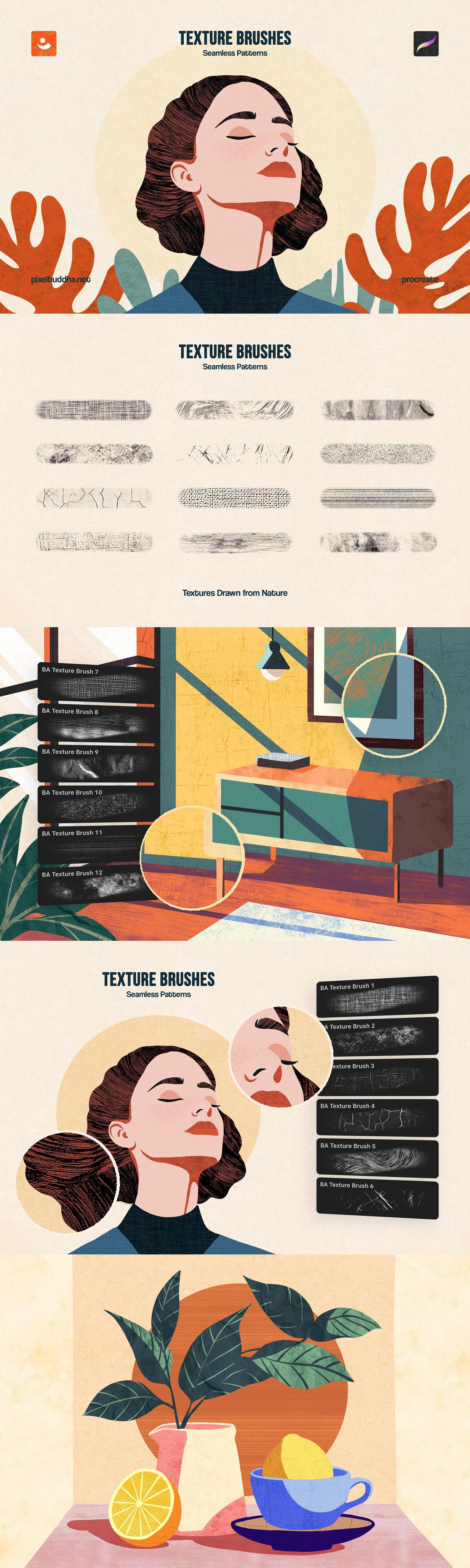 25-in-1 Procreate Brushes Bundle