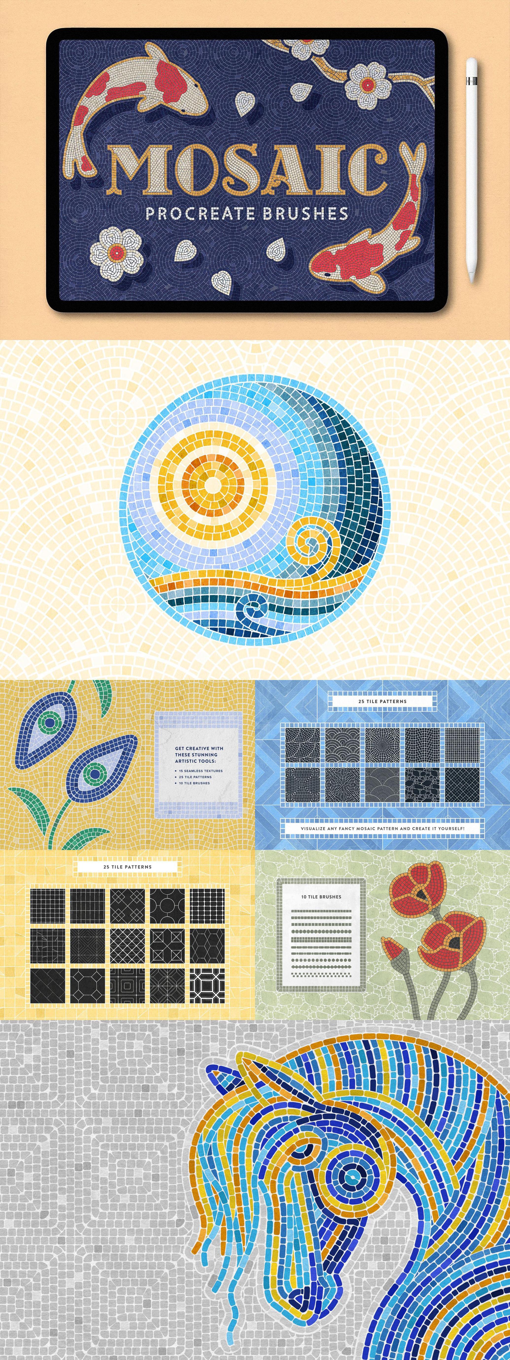 25-in-1 Procreate Brushes Bundle