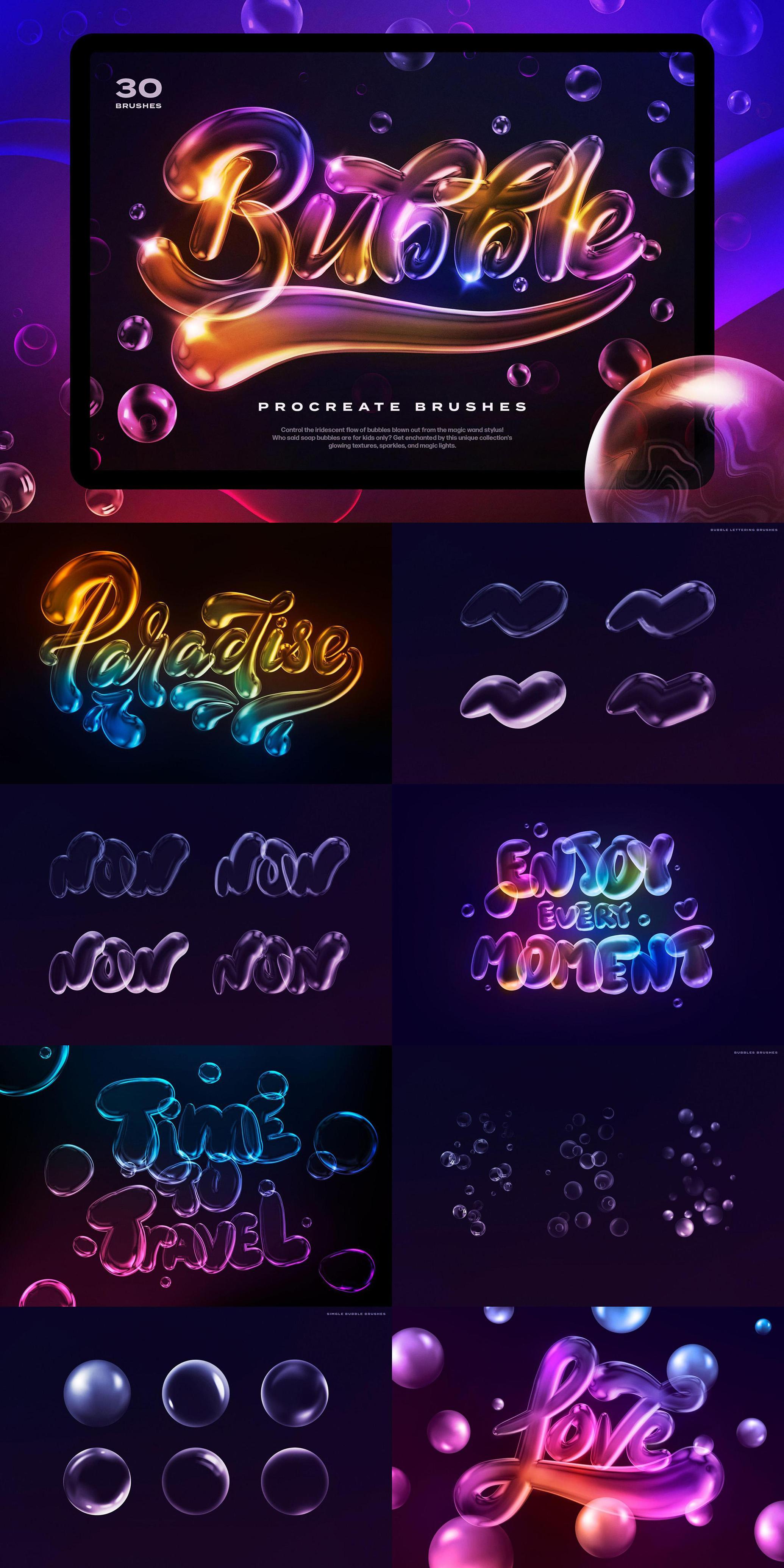 25-in-1 Procreate Brushes Bundle