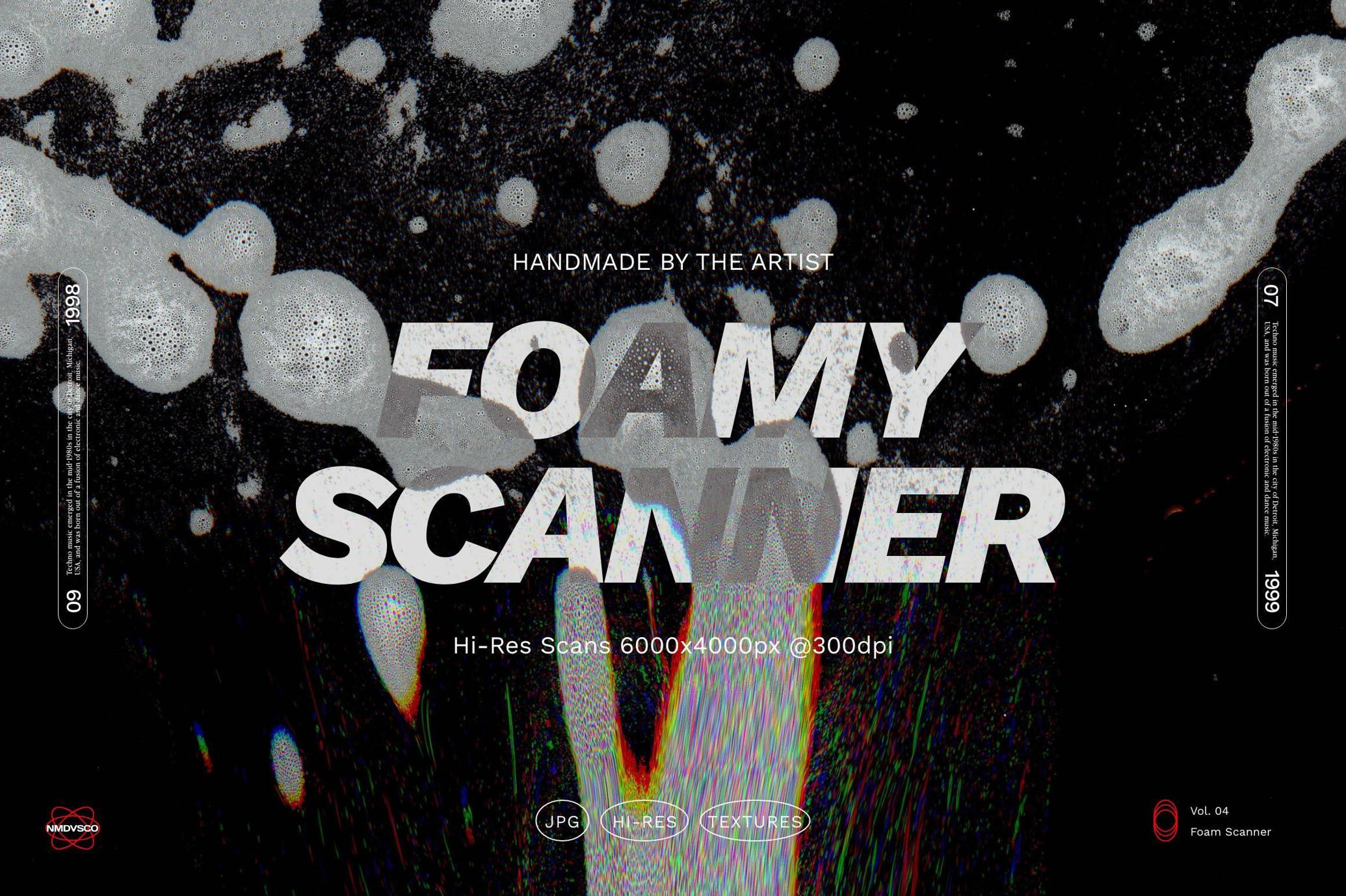 Foamy Scanner Textures