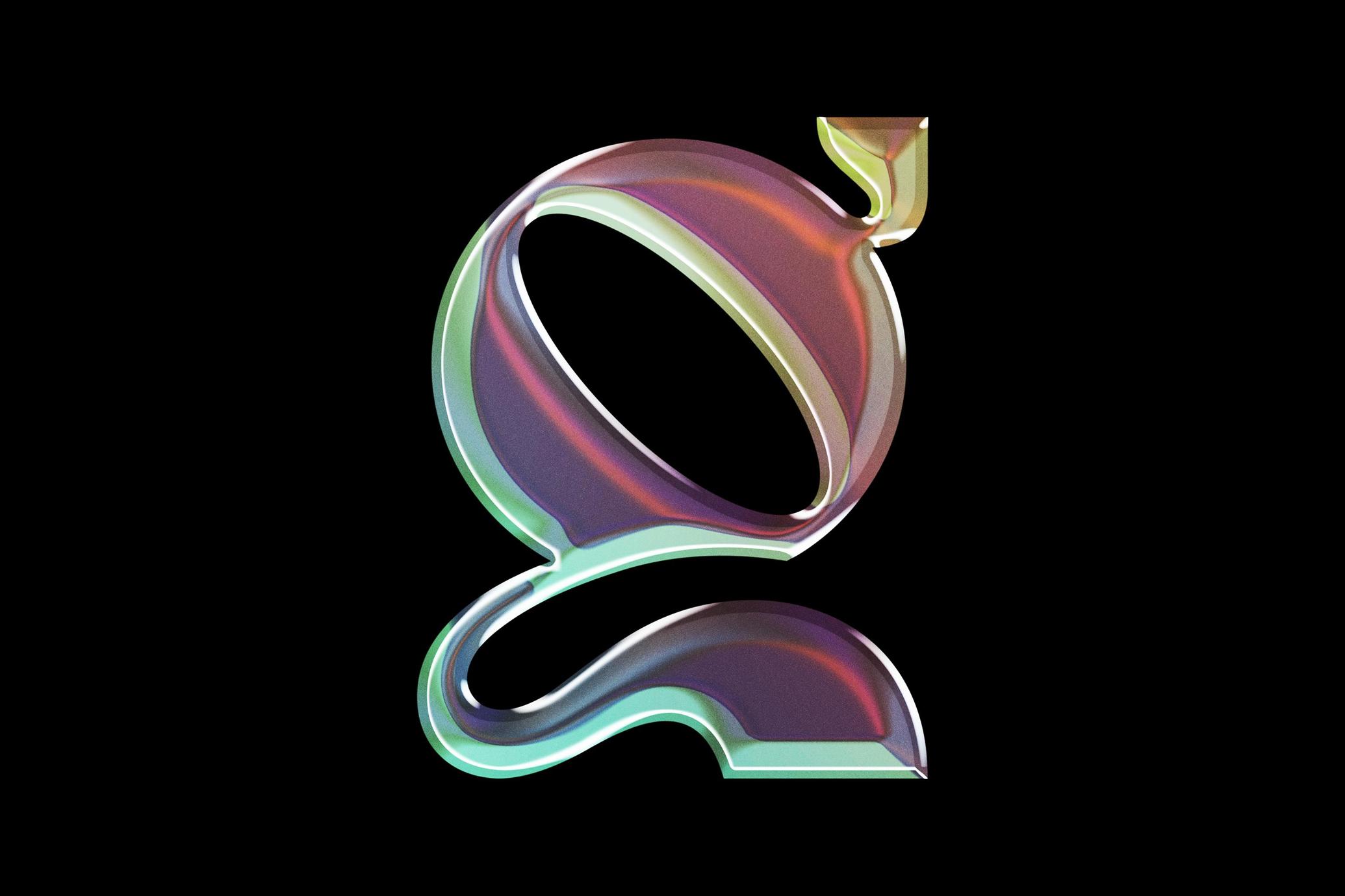 Chrome Logo Effect