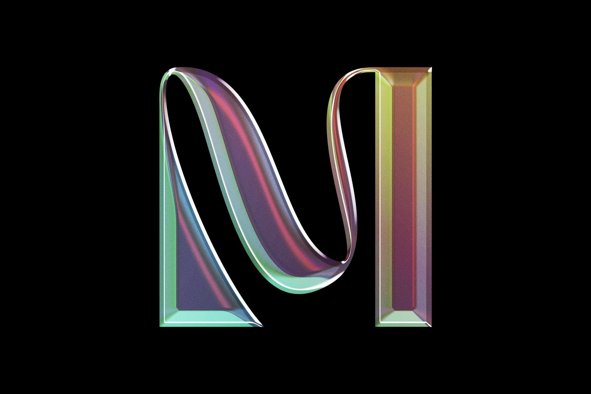 Chrome Logo Effect