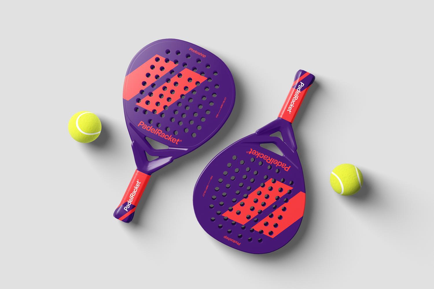 Padel Racket Mockups