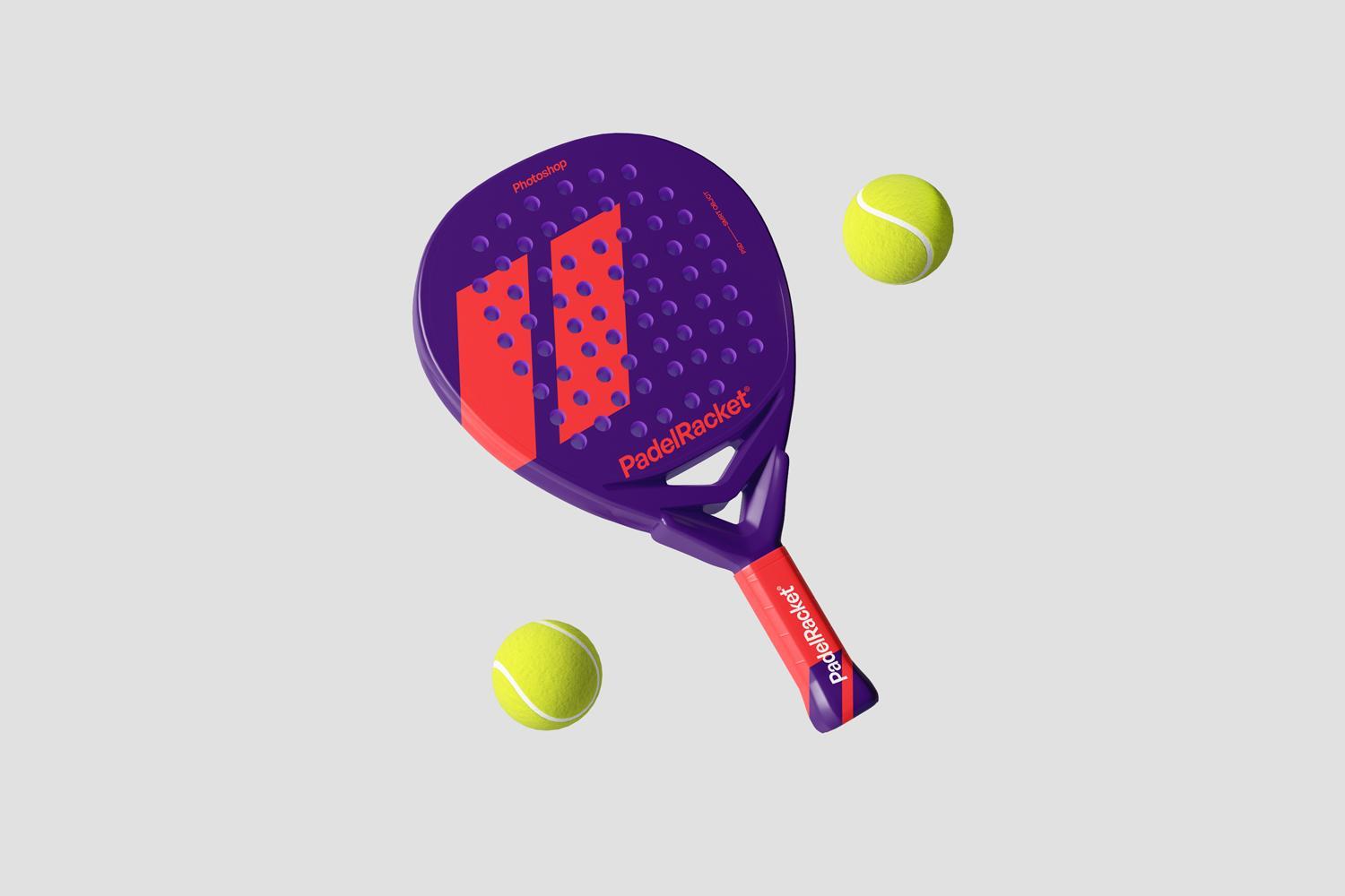 Padel Racket Mockups