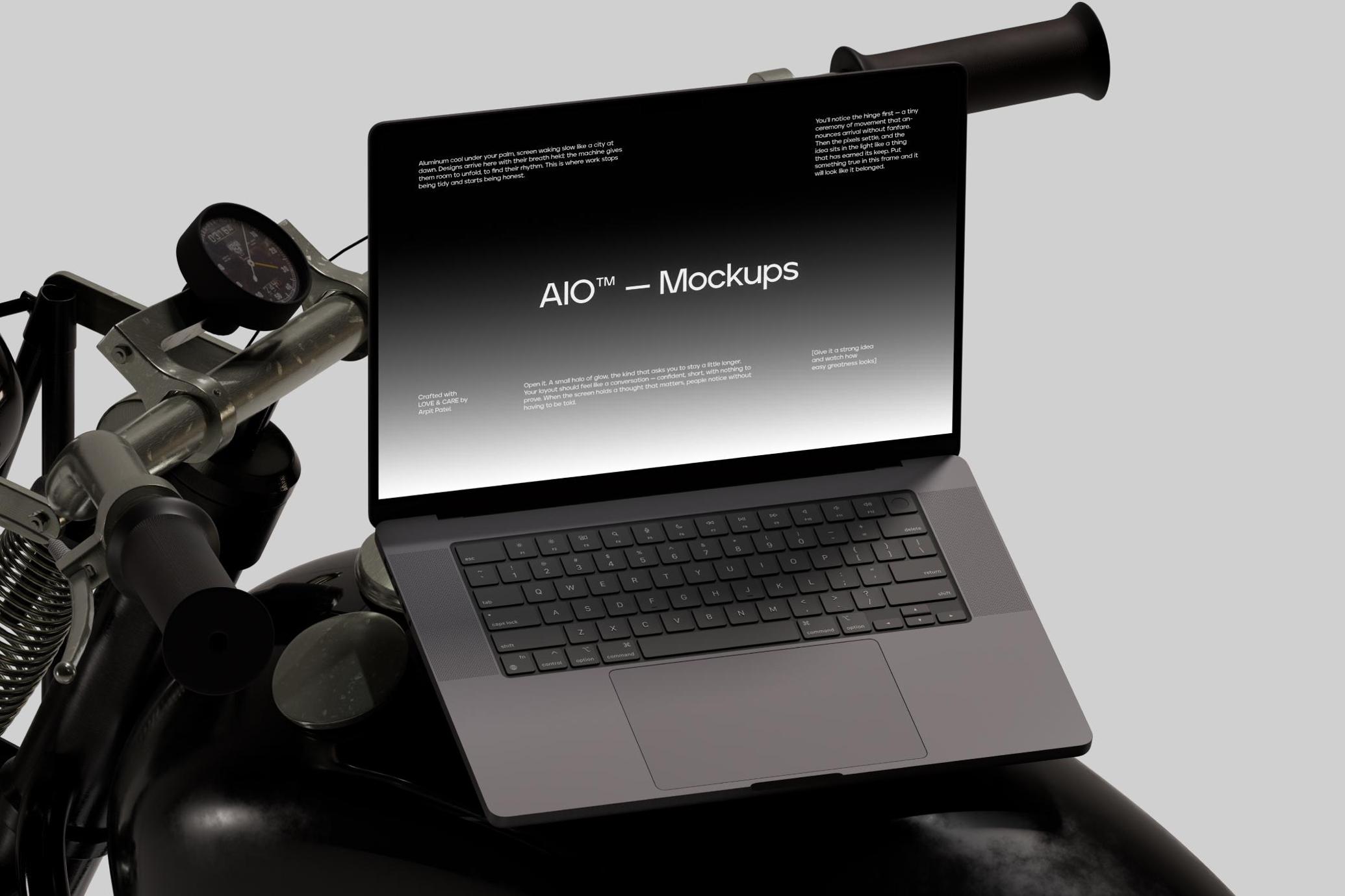 Macbook Pro 16 Inch Mockup
