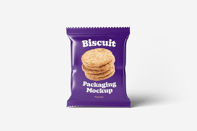 Biscuit Packaging Mockups