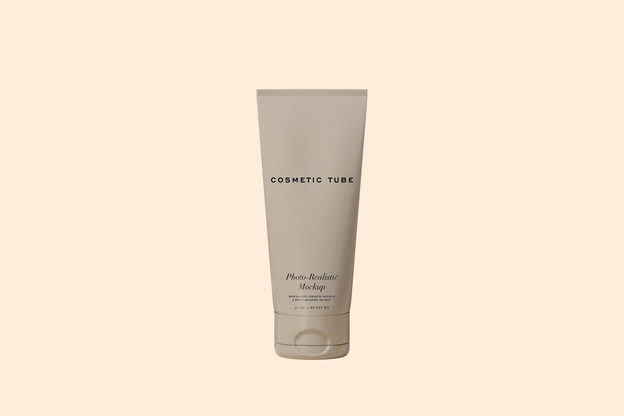 Cosmetic Tube Mockup Trio