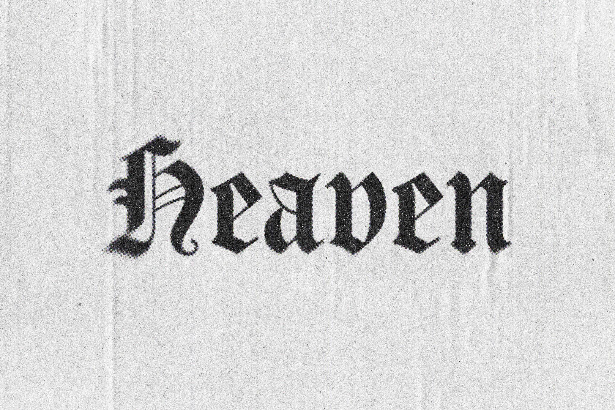 Dusty Halftone Print Text Effect