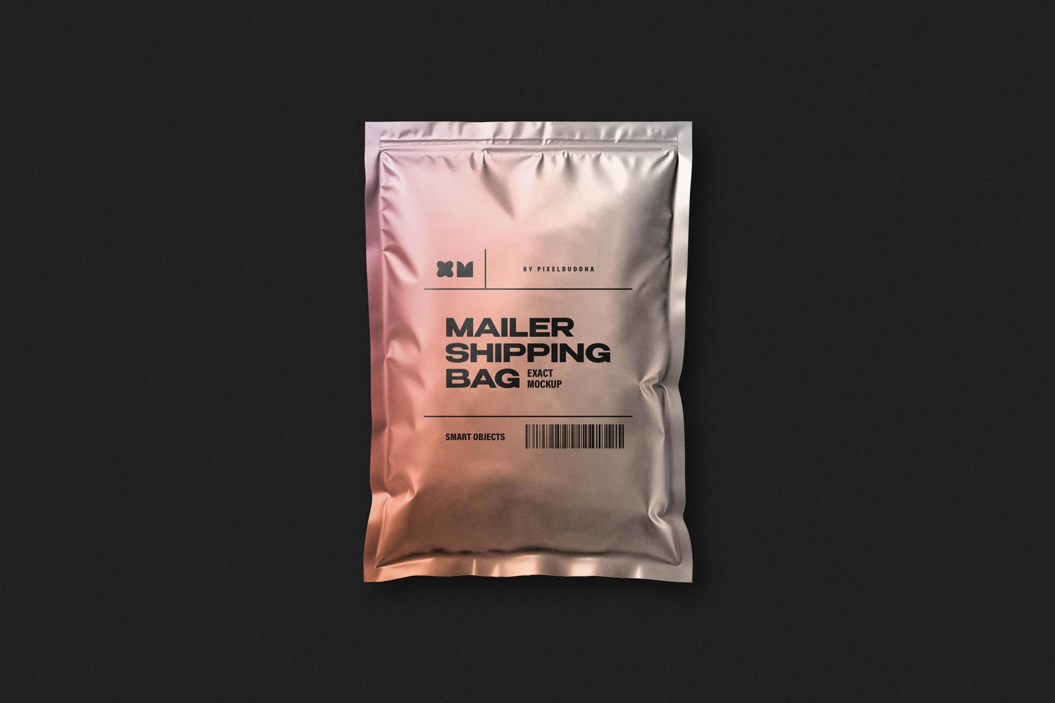Mailer Plastic Bag Mockup