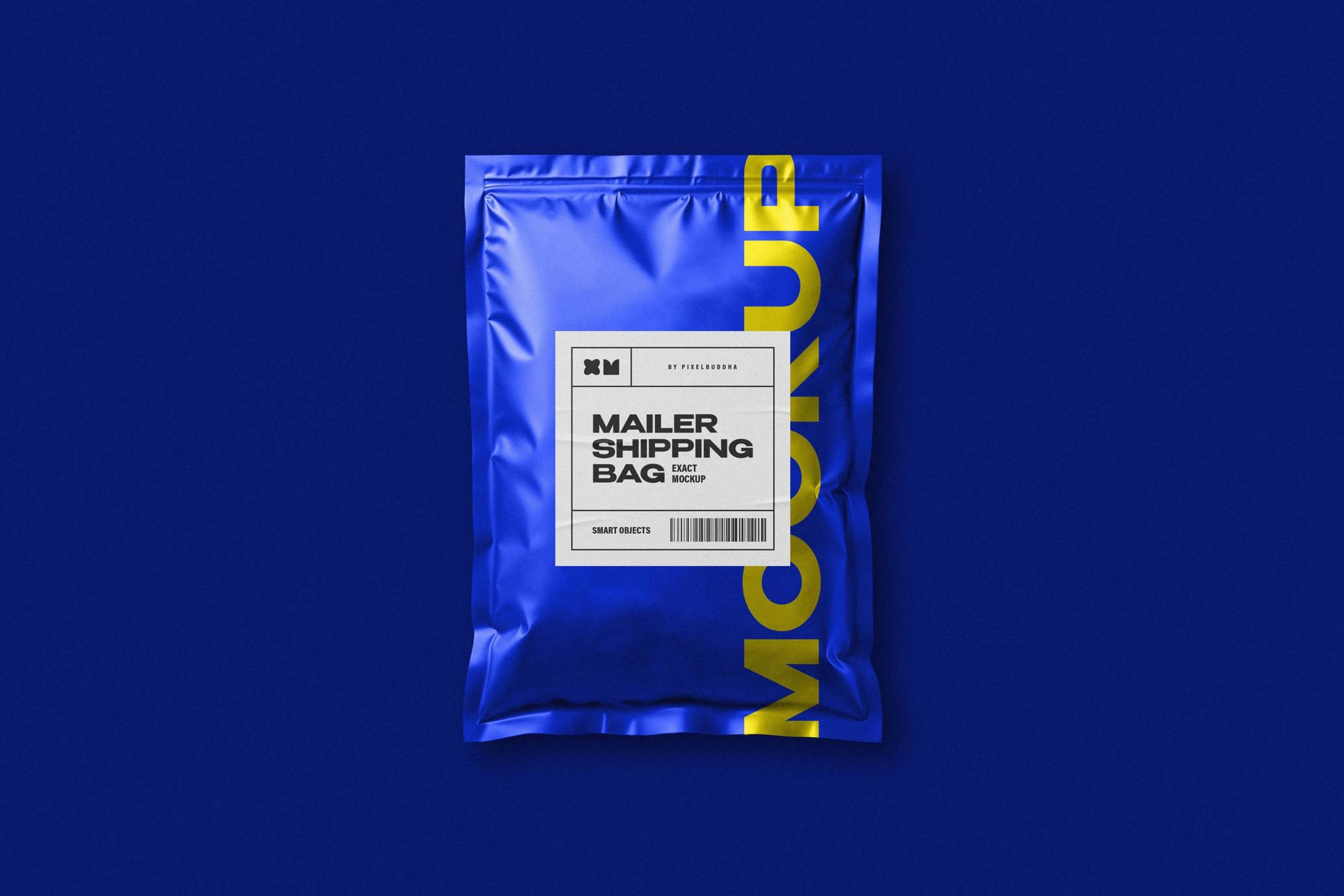 Mailer Plastic Bag Mockup