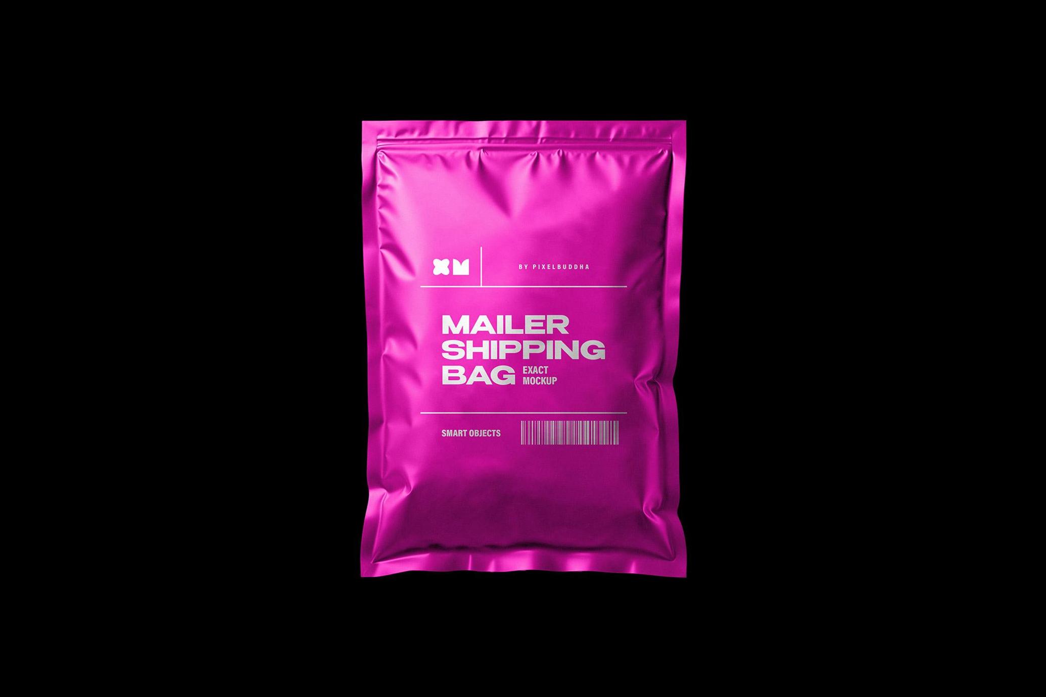 Mailer Plastic Bag Mockup
