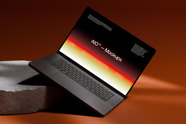 Macbook Pro 16 Inch Mockup