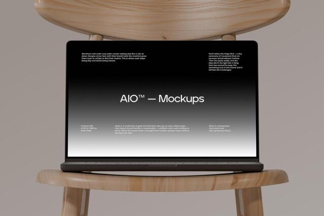 Macbook Pro 16 Inch Mockup