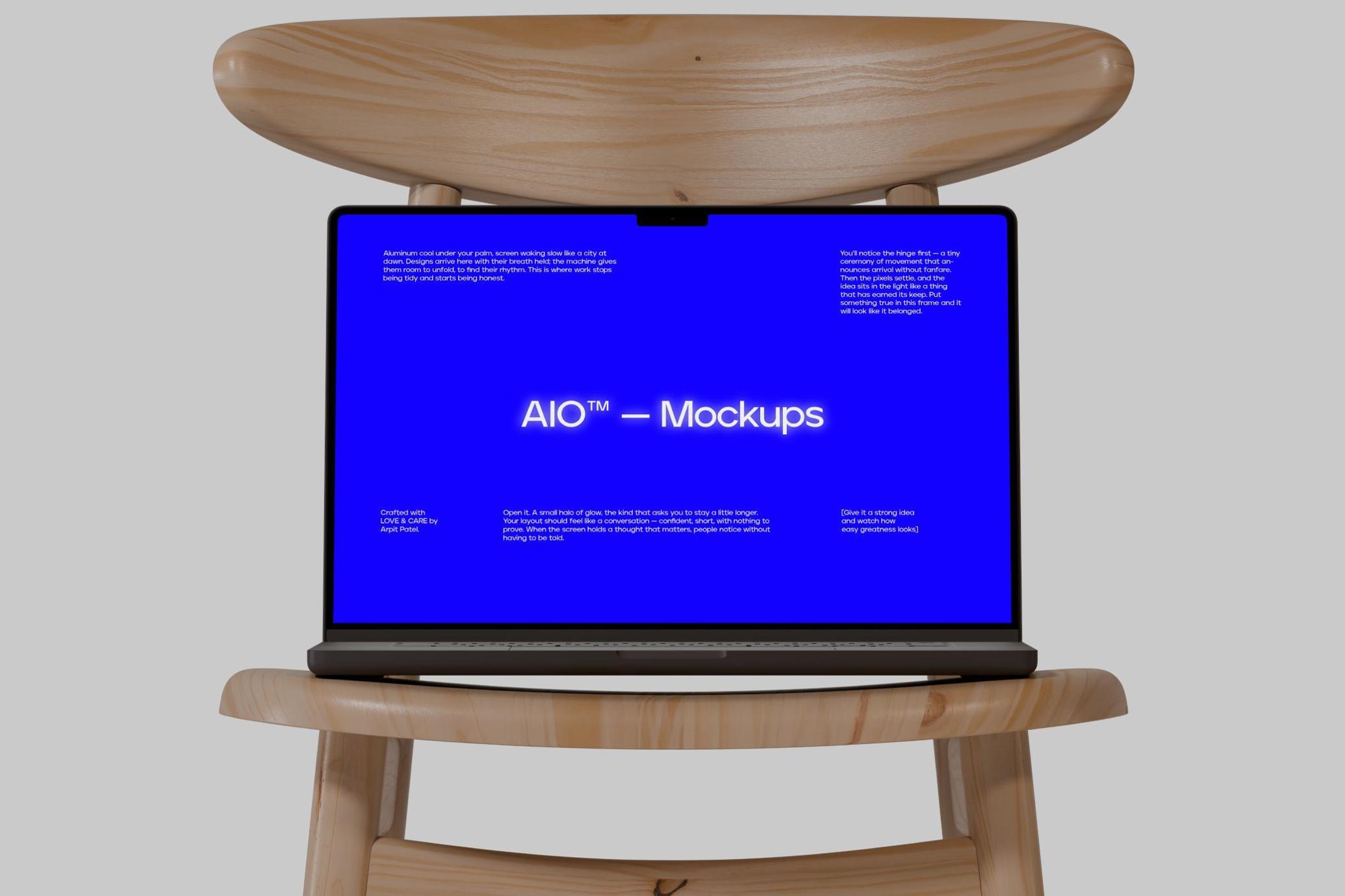 Macbook Pro 16 Inch Mockup