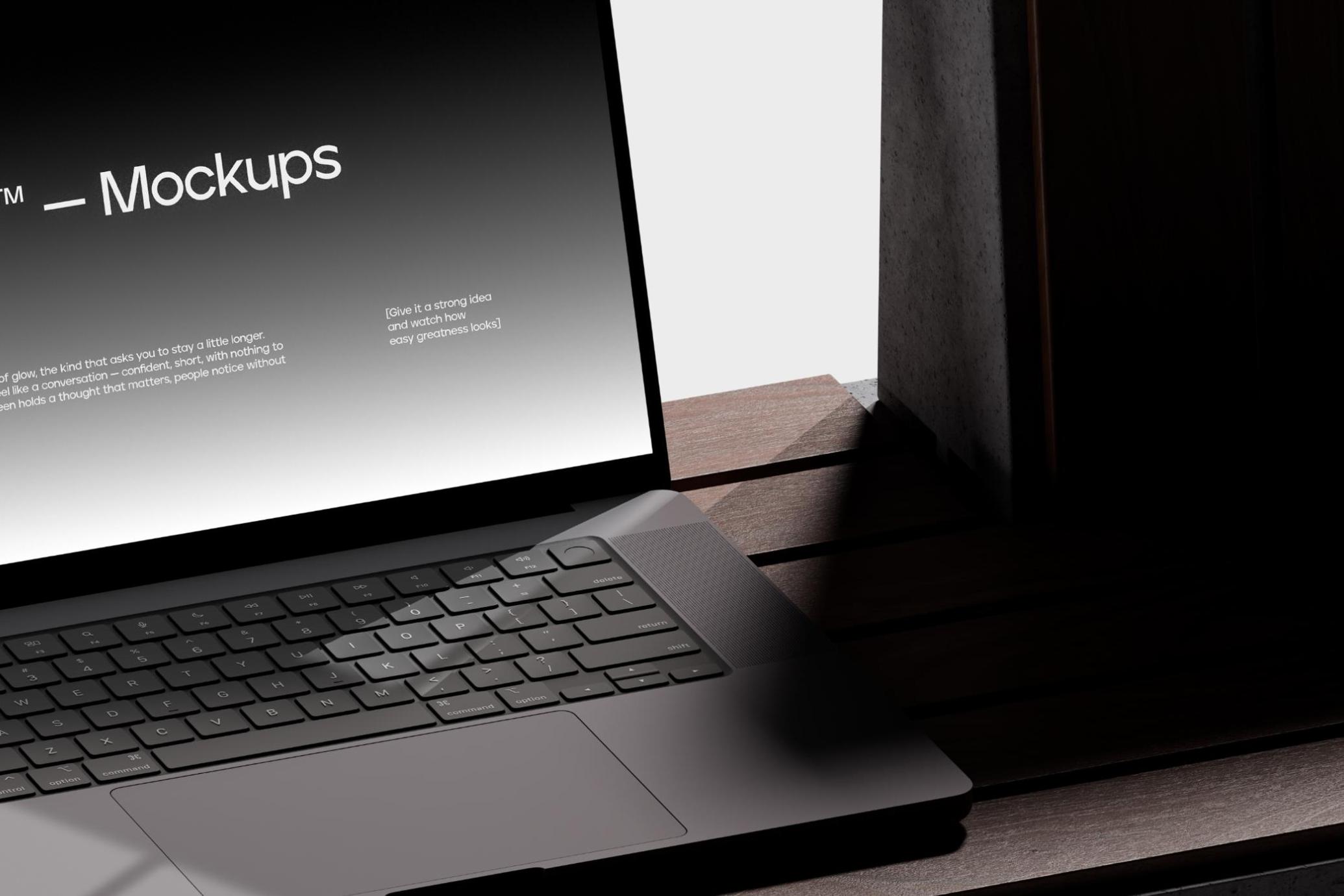 Macbook Pro 16 Inch Mockup