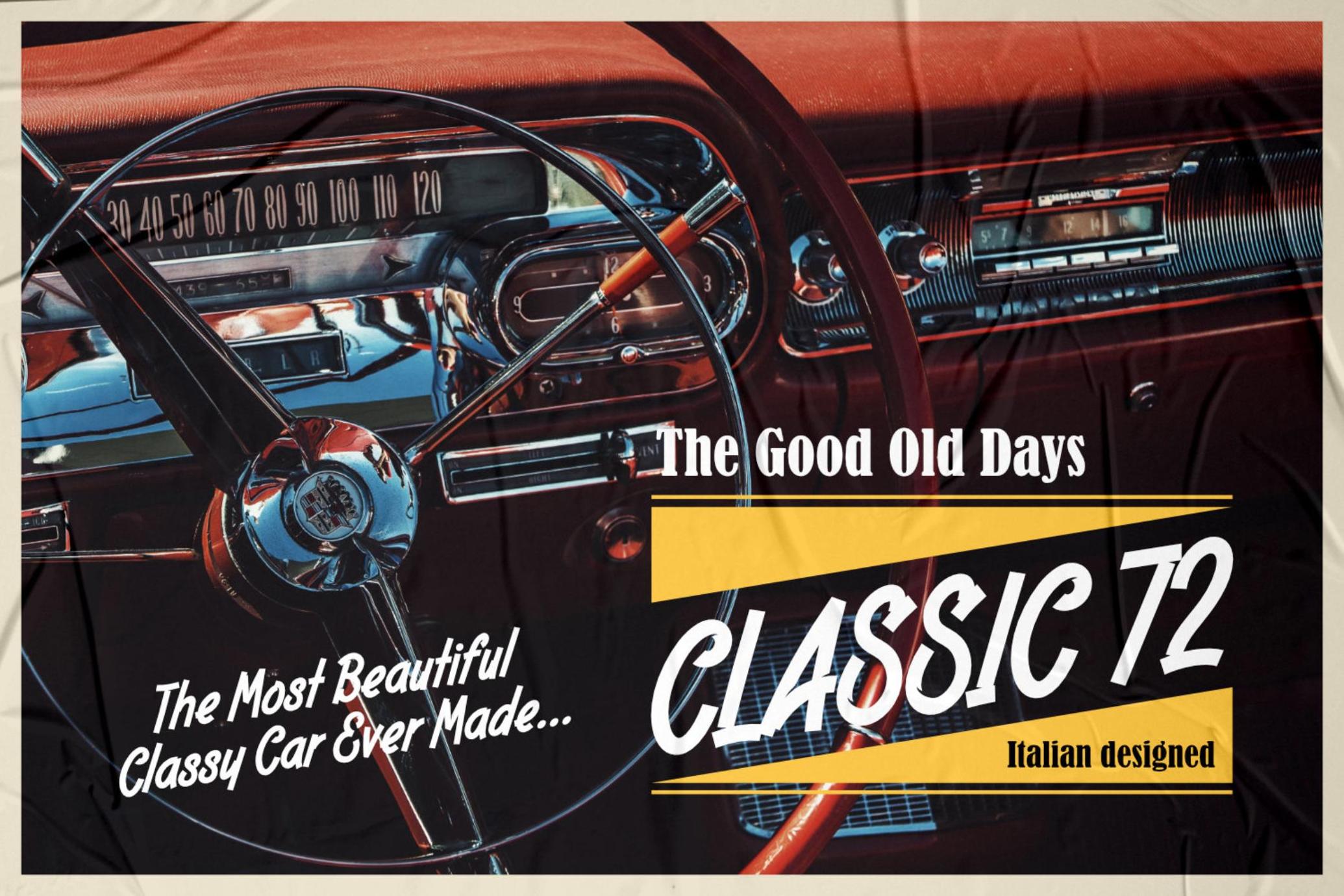 Broadster - Classic Brush Font