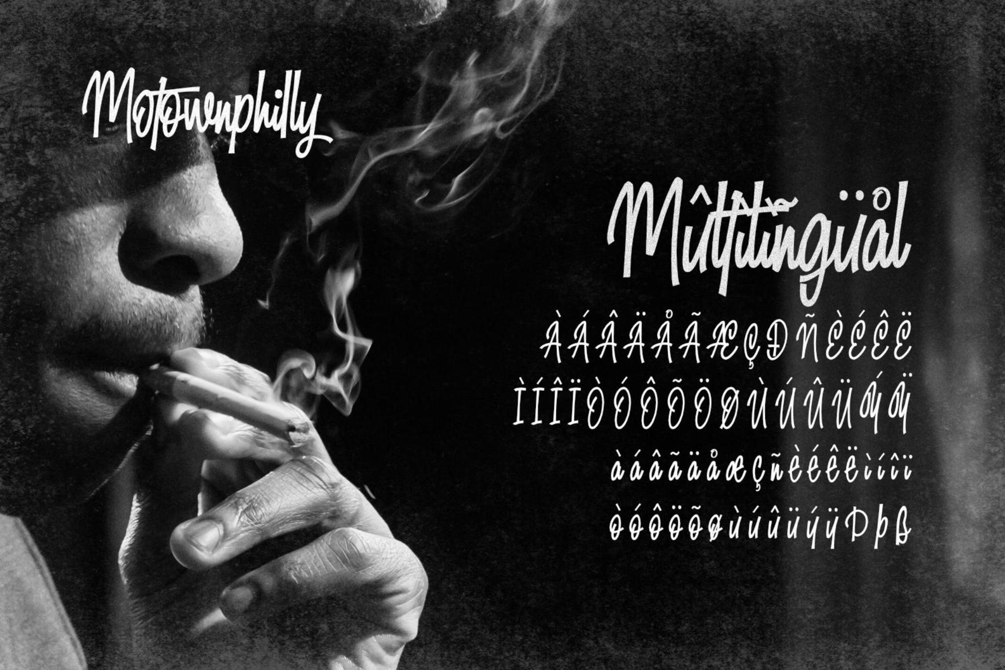 Motownphilly - Classic Handdrawn Font