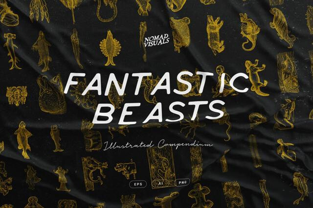 Fantastic Beasts Illustrations