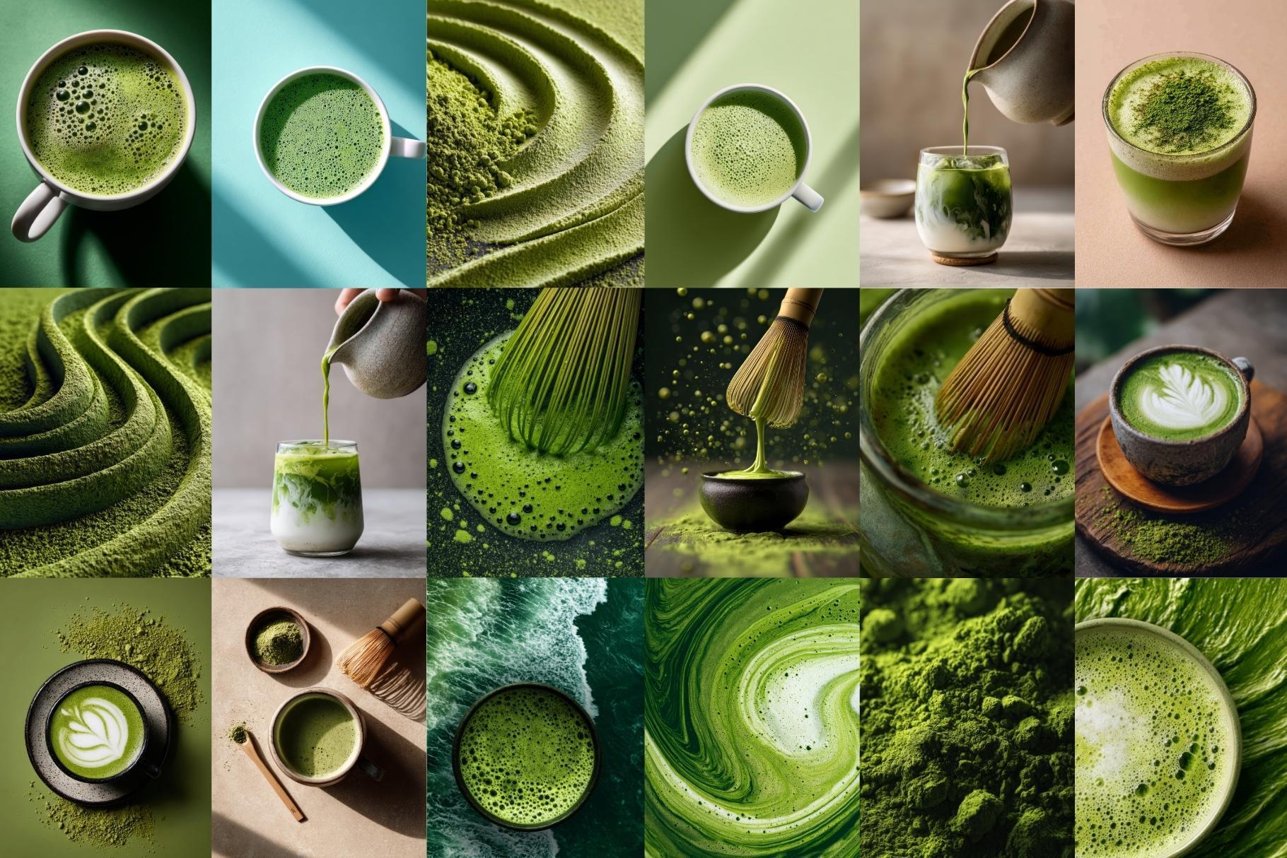 75 Aesthetic Matcha Stock Photos