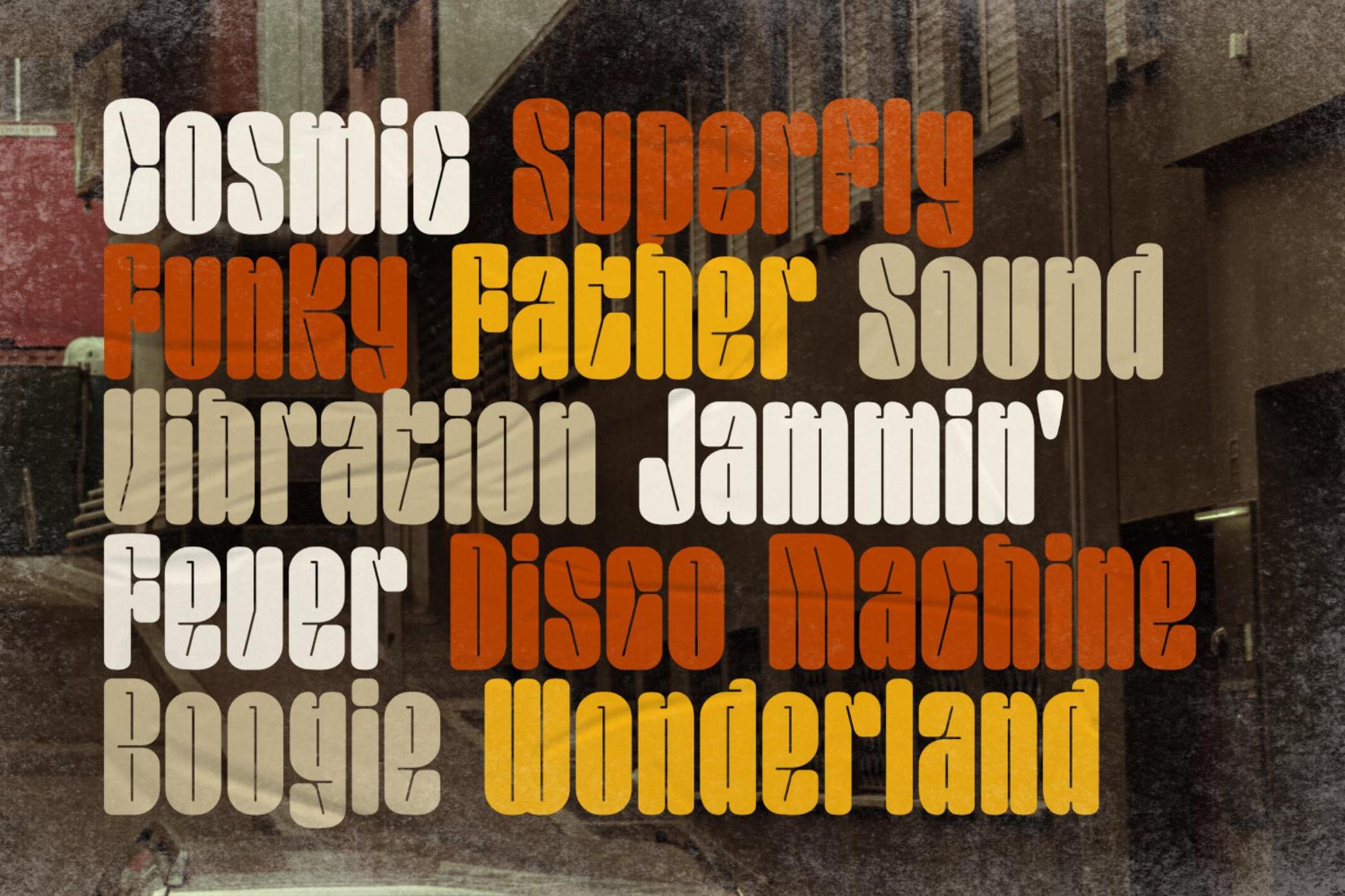 Smokey Brown - Funky Font