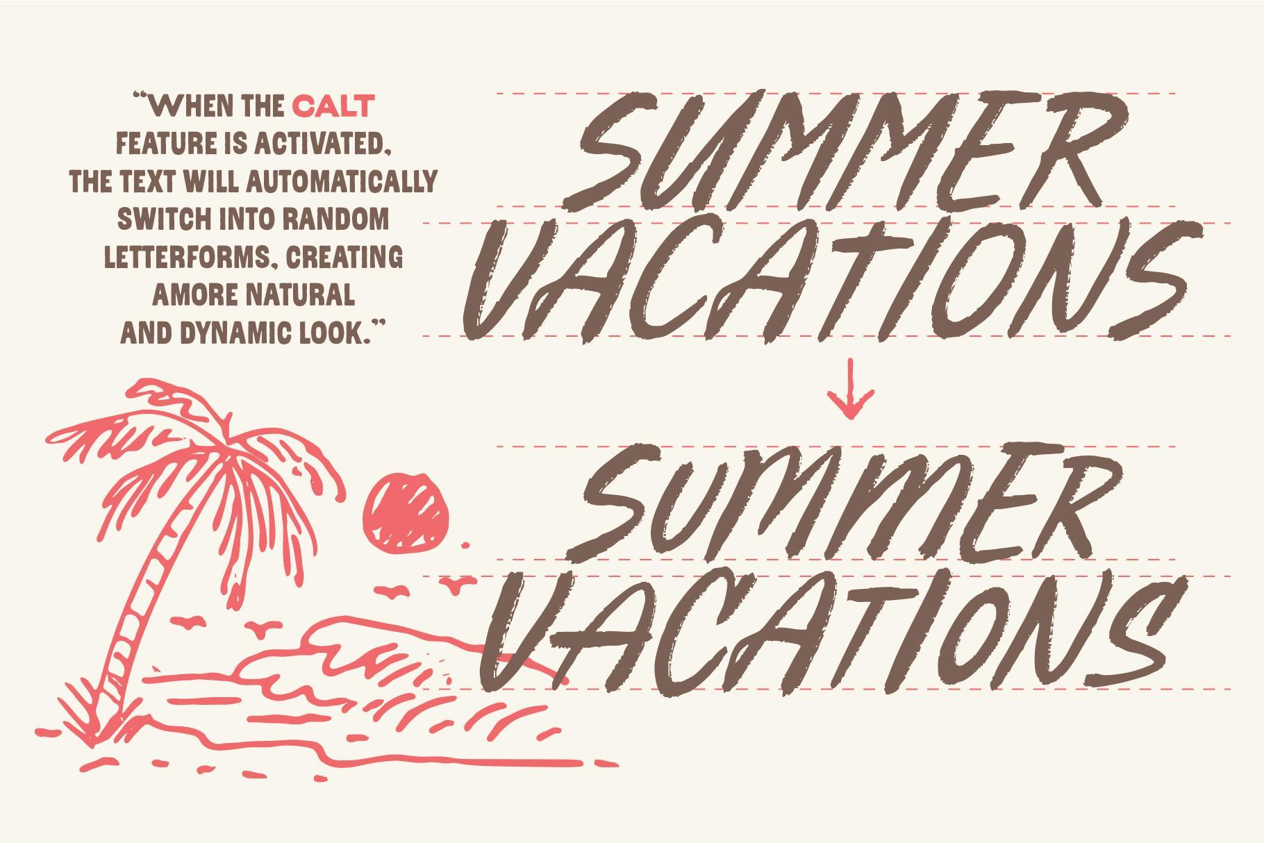 TNSC Doodles Carnival - Handwritten Font