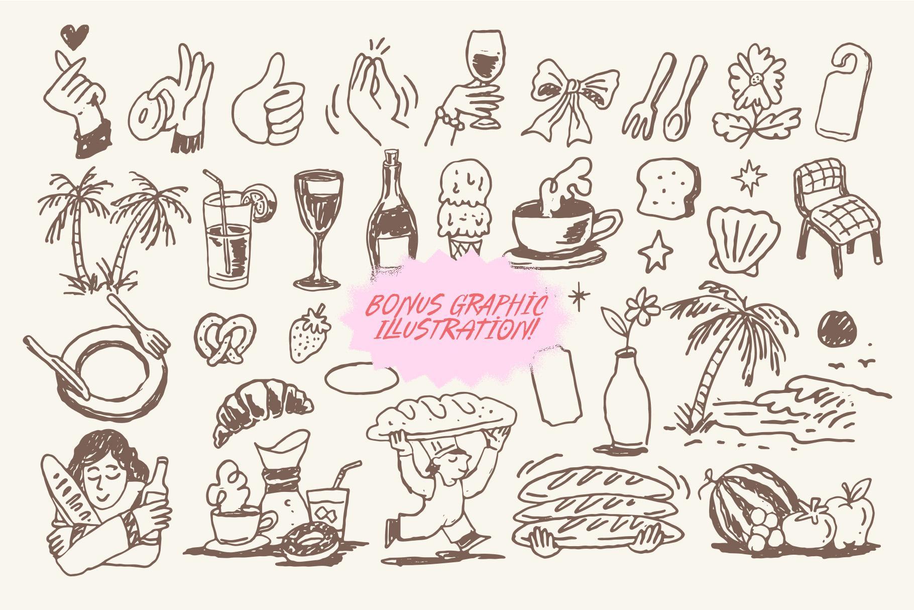 TNSC Doodles Carnival - Handwritten Font