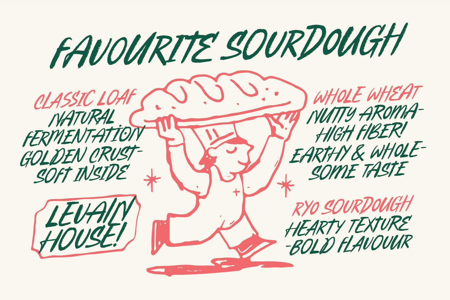 TNSC Doodles Carnival - Handwritten Font