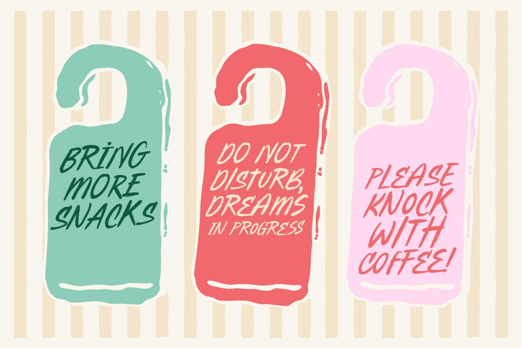 TNSC Doodles Carnival - Handwritten Font