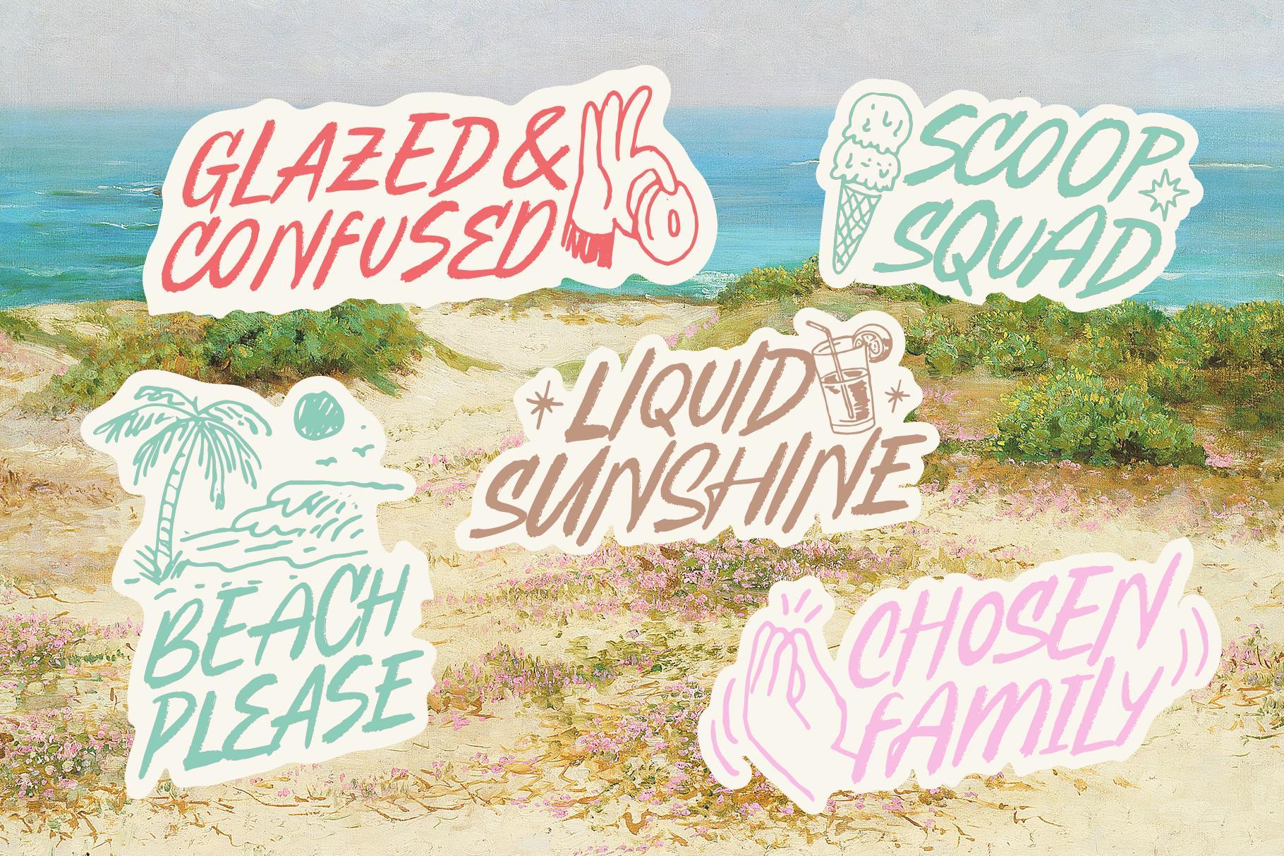 TNSC Doodles Carnival - Handwritten Font