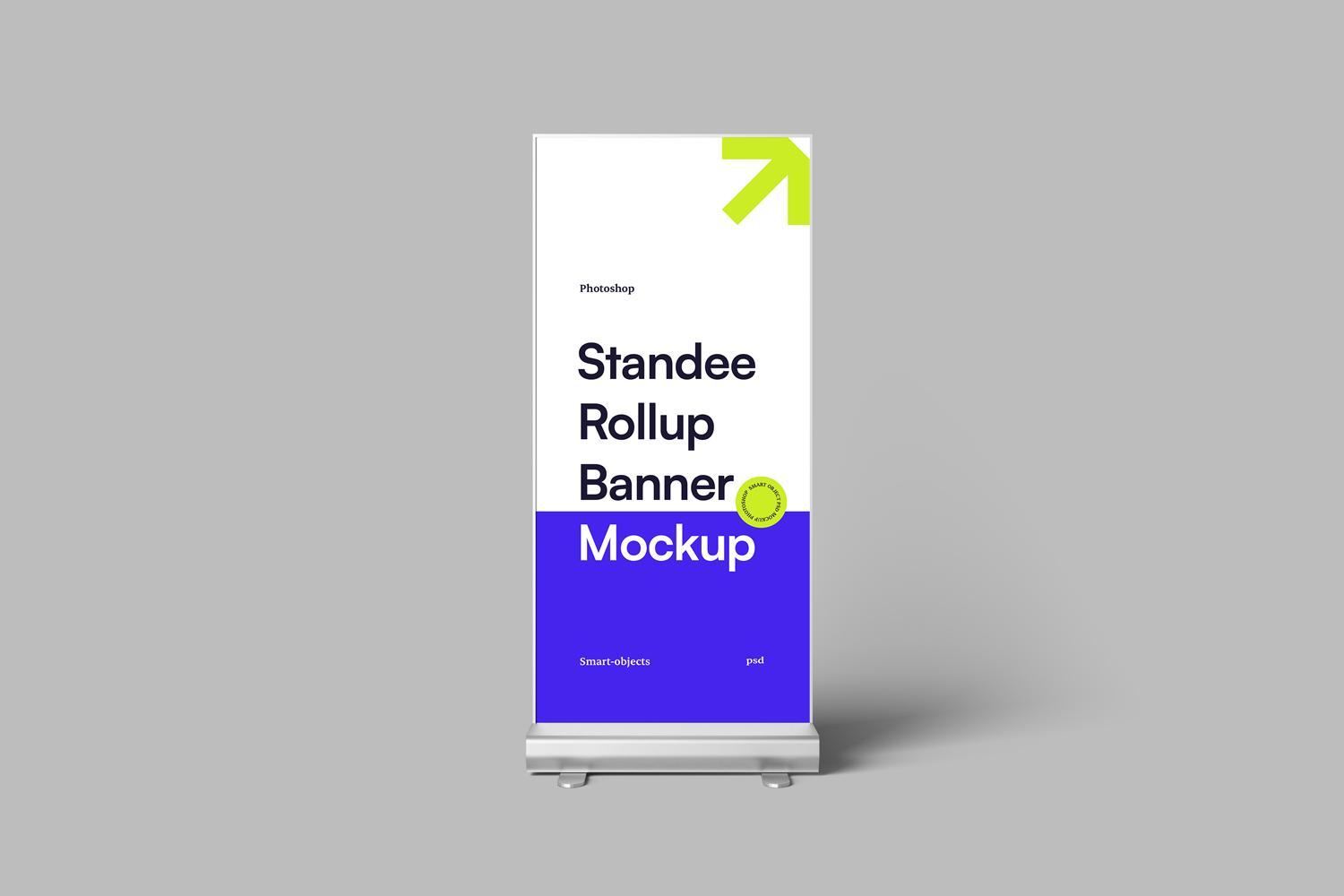 Standee Rollup Banner Mockups