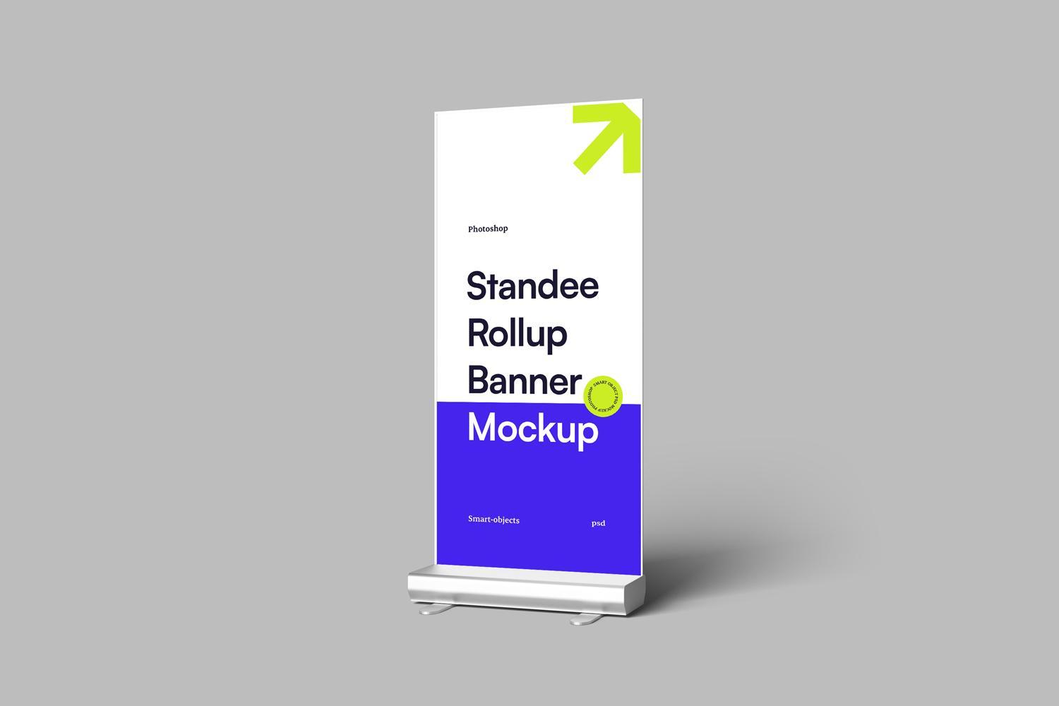 Standee Rollup Banner Mockups