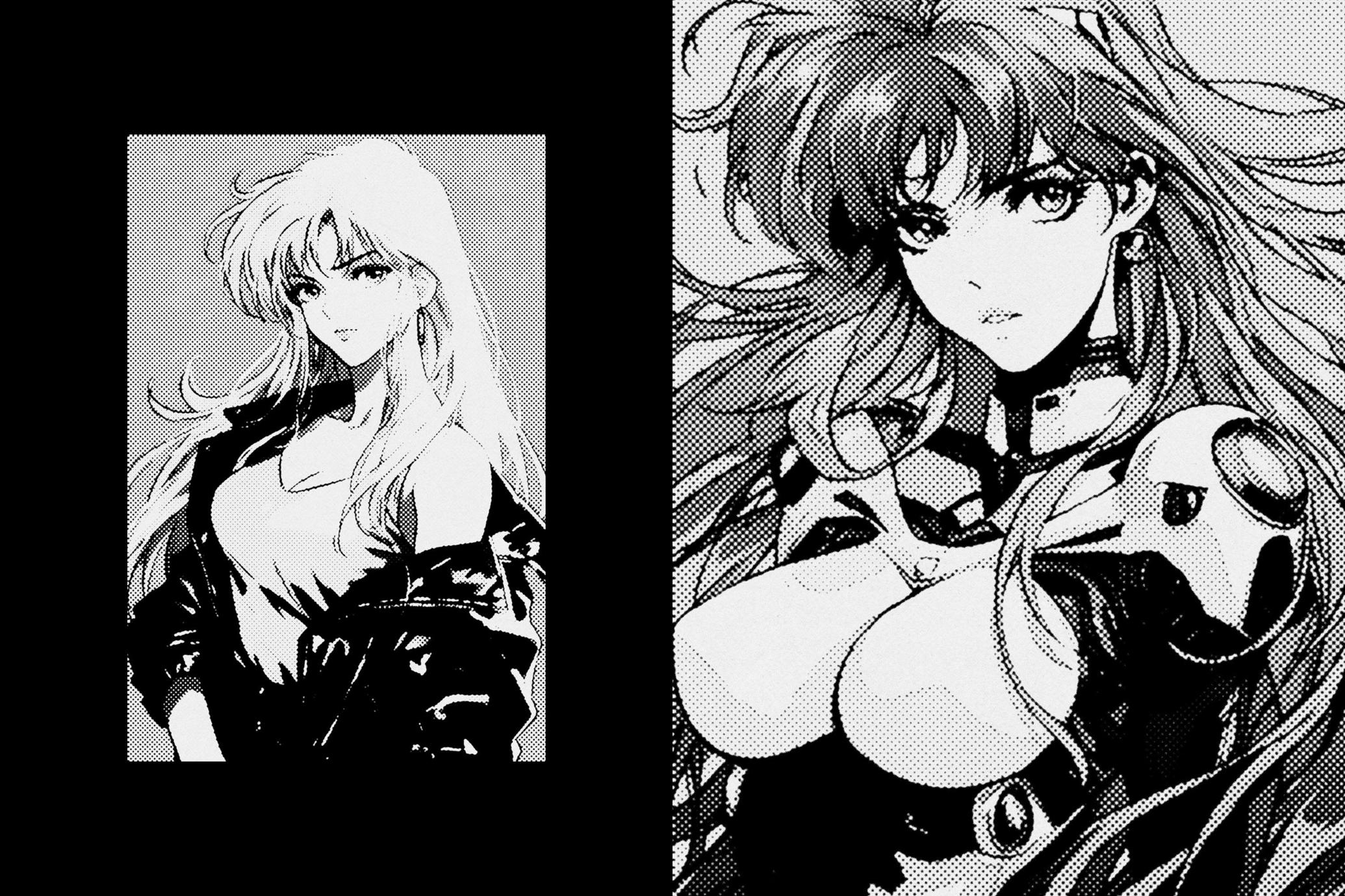 Retro Manga Design Effect
