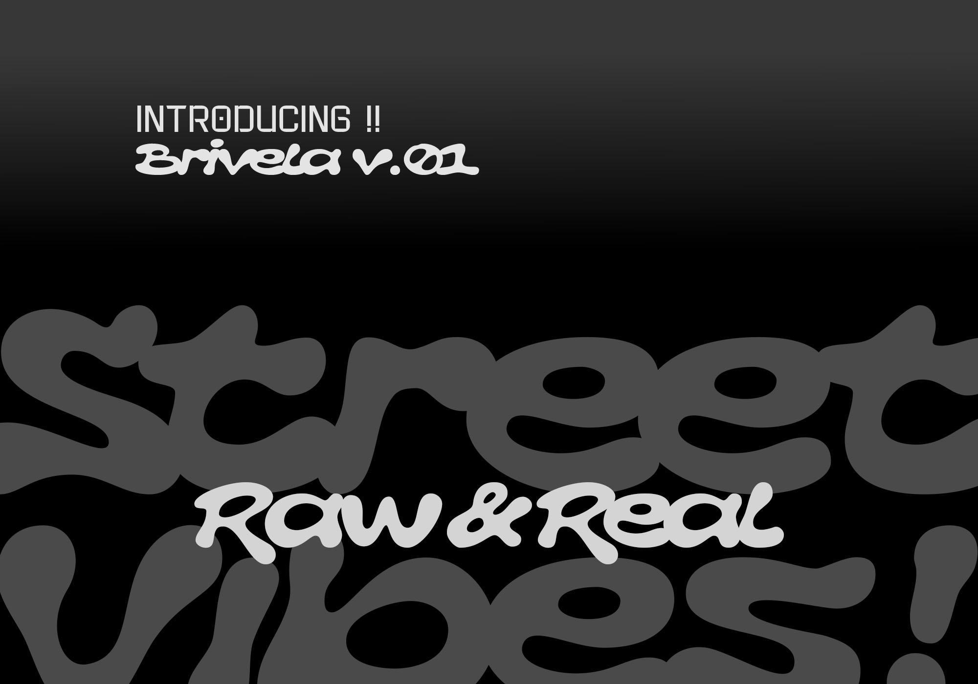 Brivela - Display Font